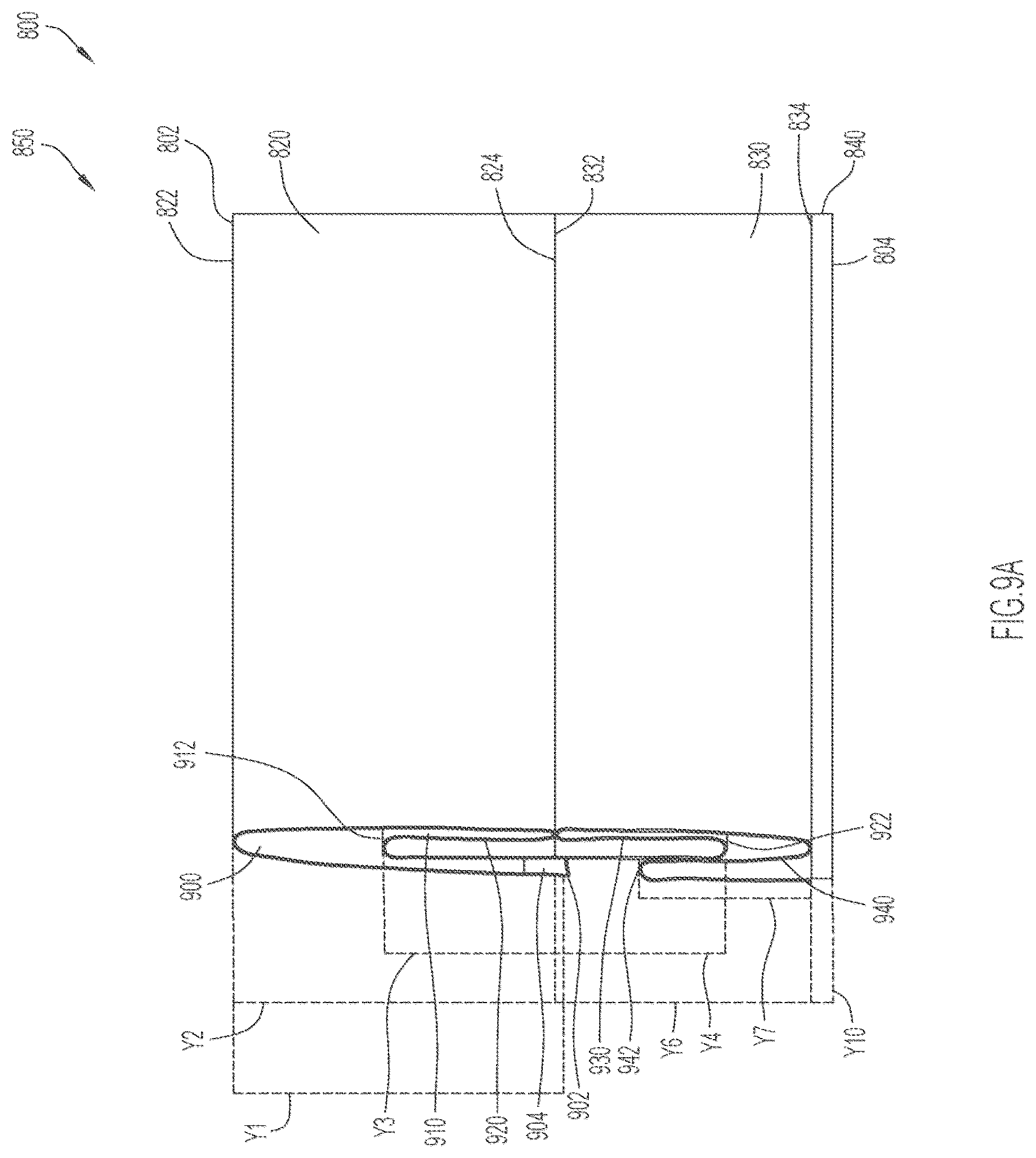 Patent US12342883 Figure 12 – Garment with waistband pocket