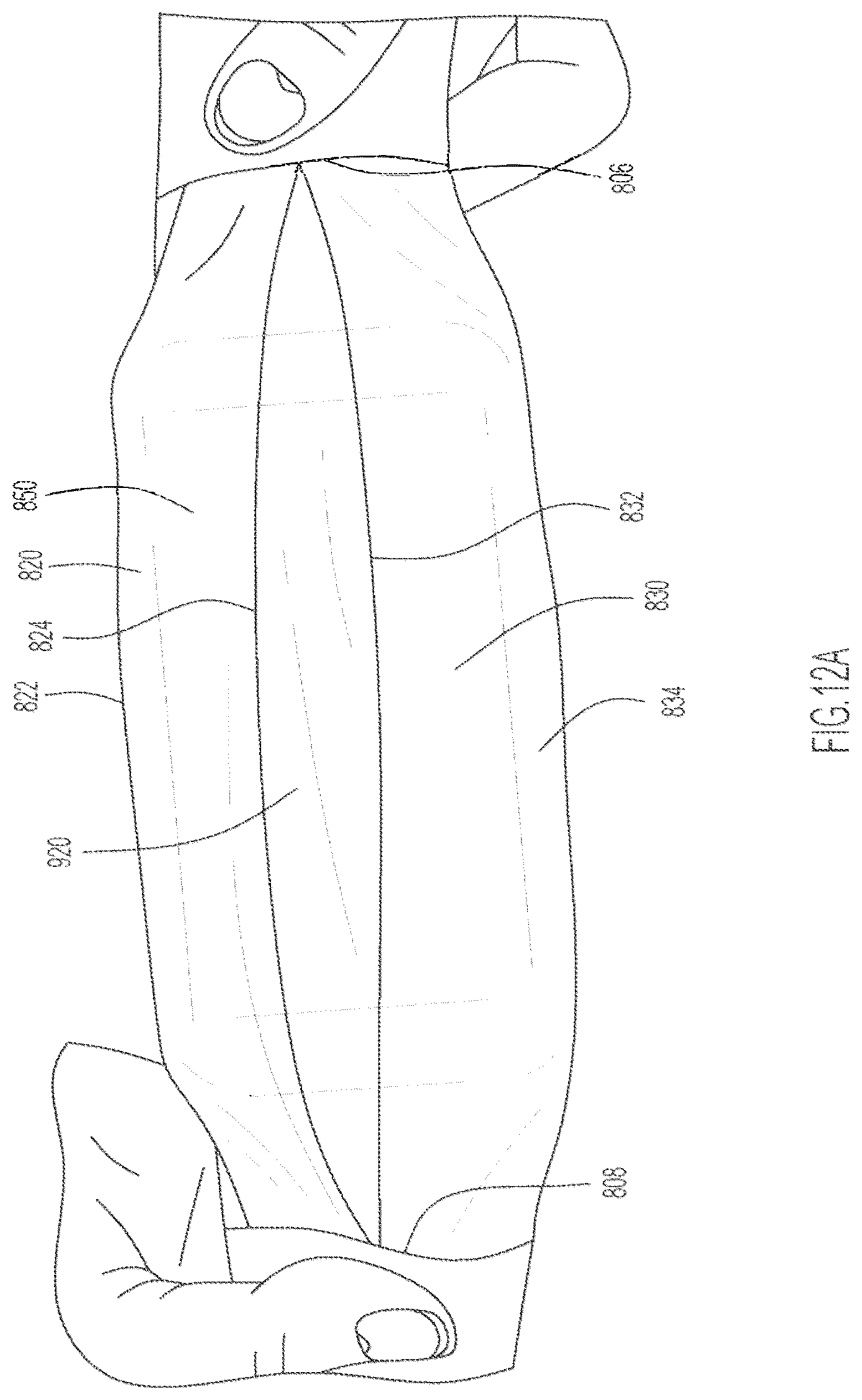 Patent US12342883 Figure 17 – Garment with waistband pocket