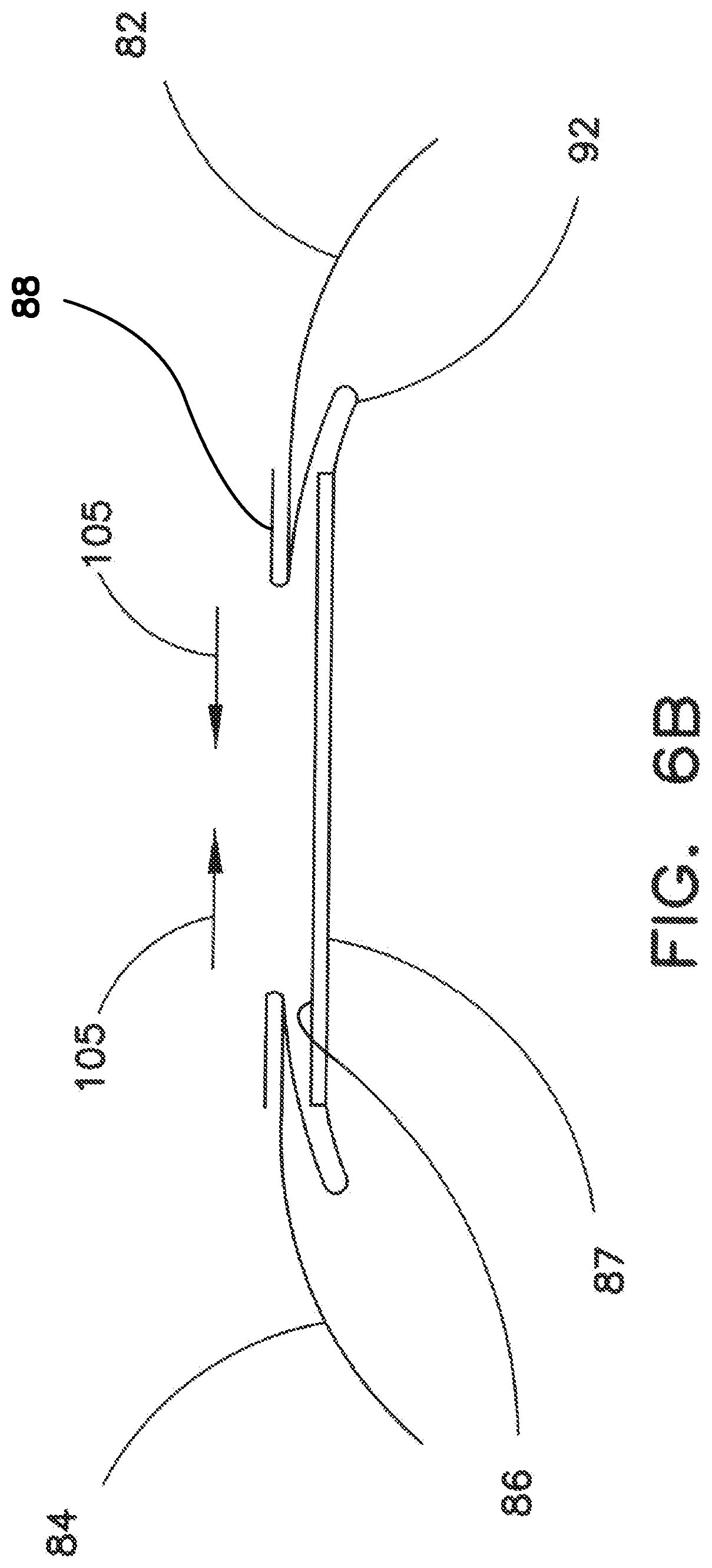 Patent US12342888 Figure 9 – Garment with compression adjustment arrangement