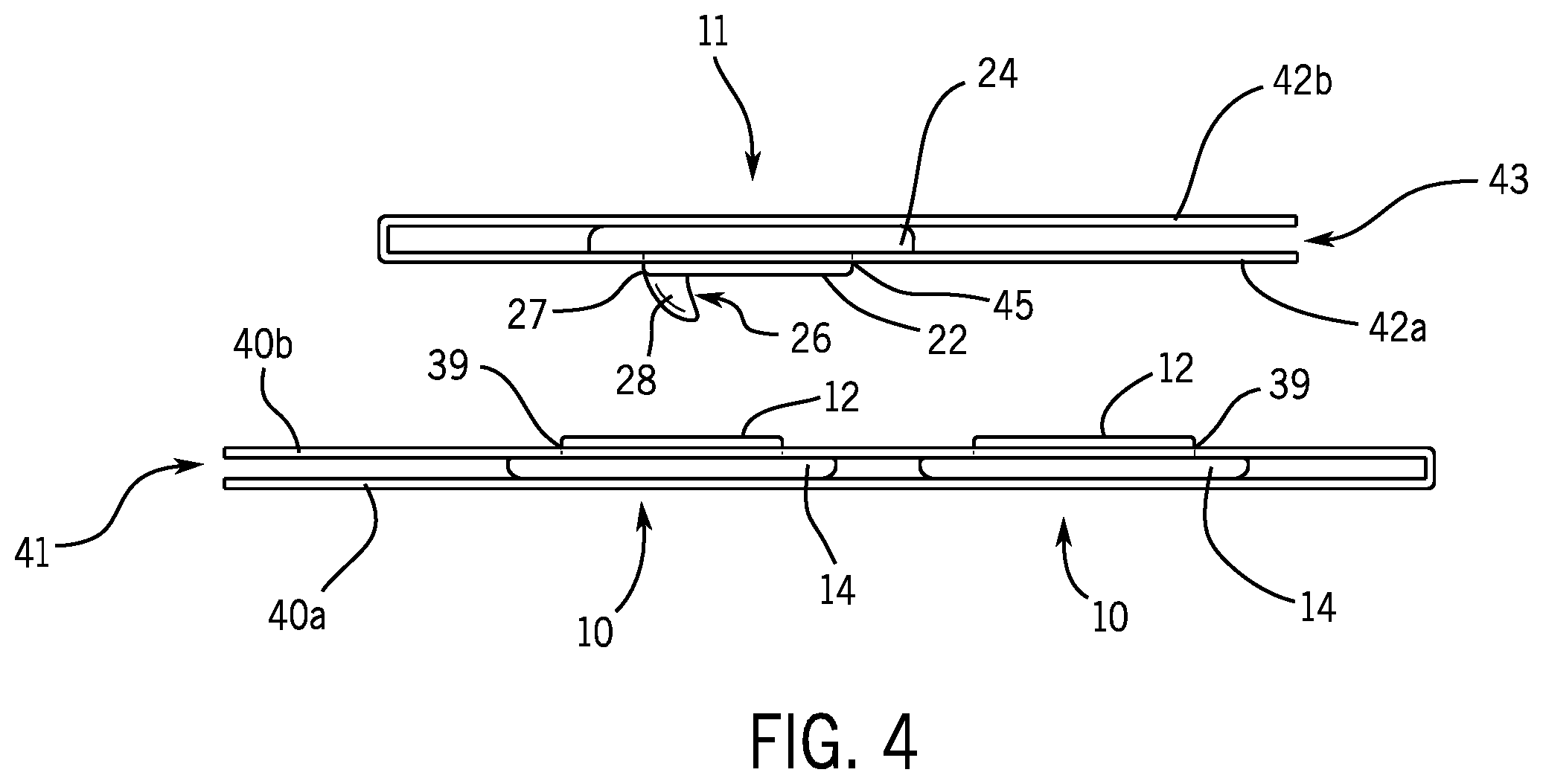 Patent US12342889 Figure 3 – Garment with accessible magnetic closure