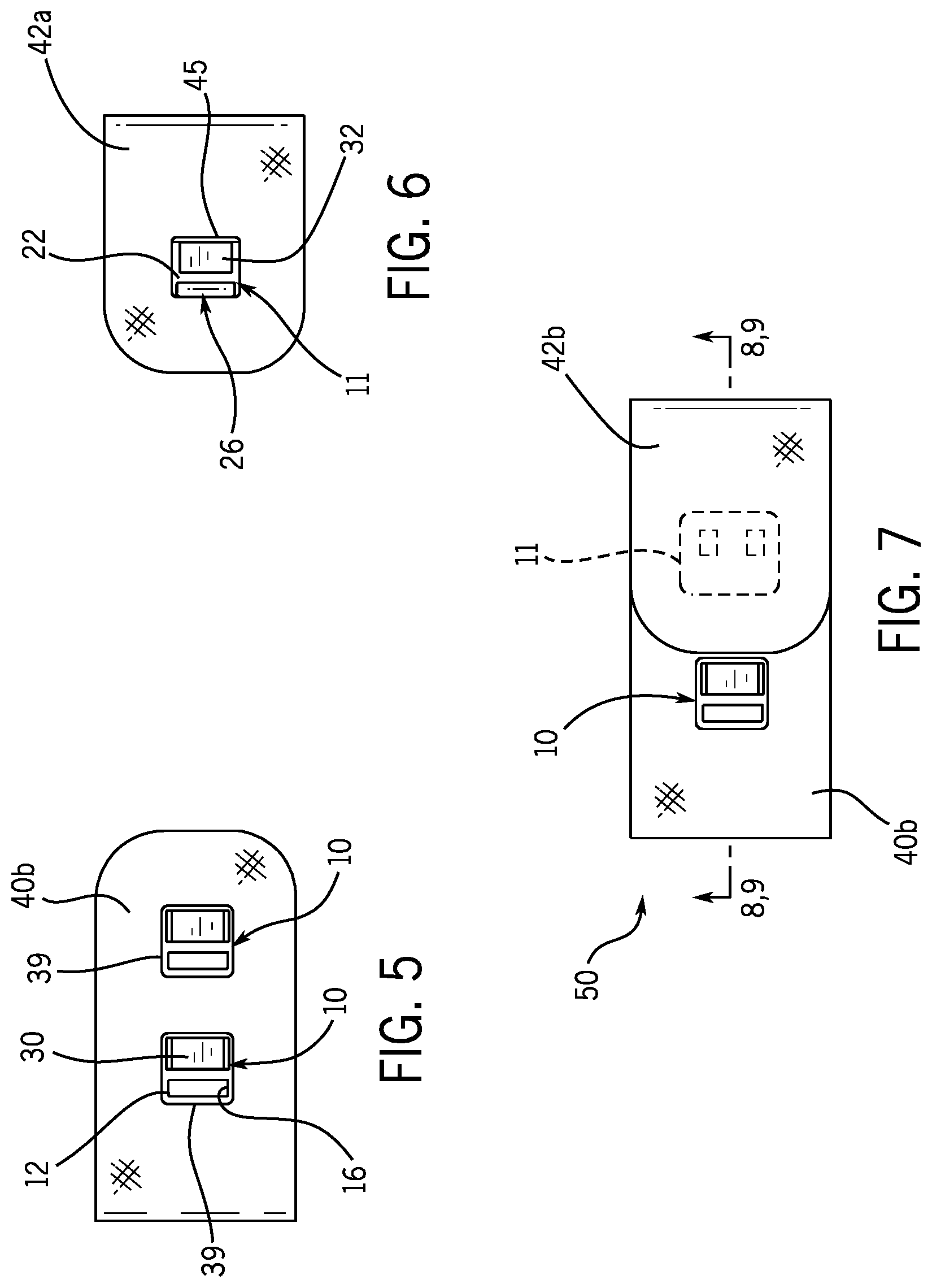 Patent US12342889 Figure 4 – Garment with accessible magnetic closure