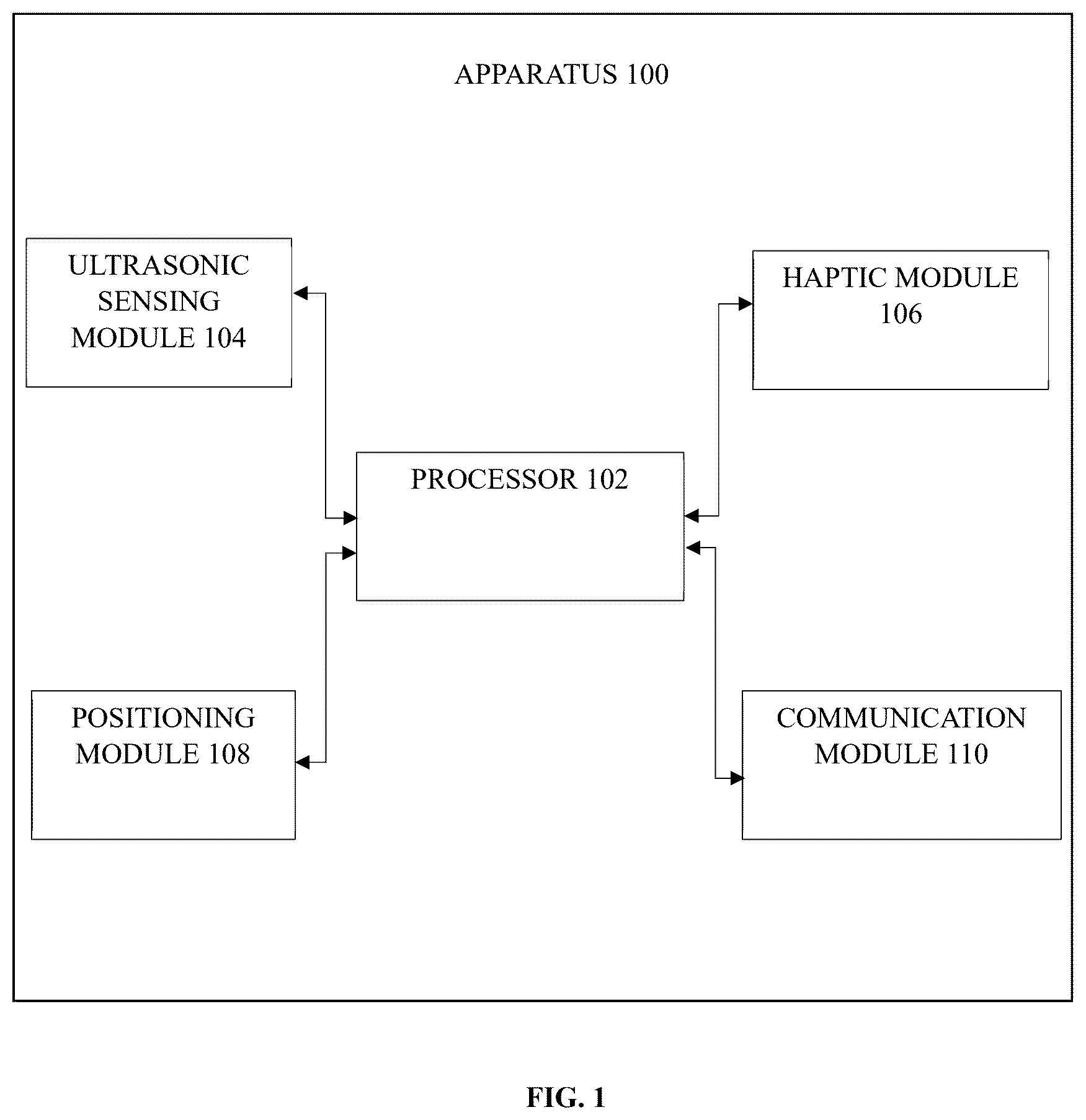 Patent US12342895 Figure 1 – Haptic enabled smart helmet for enhanced safety