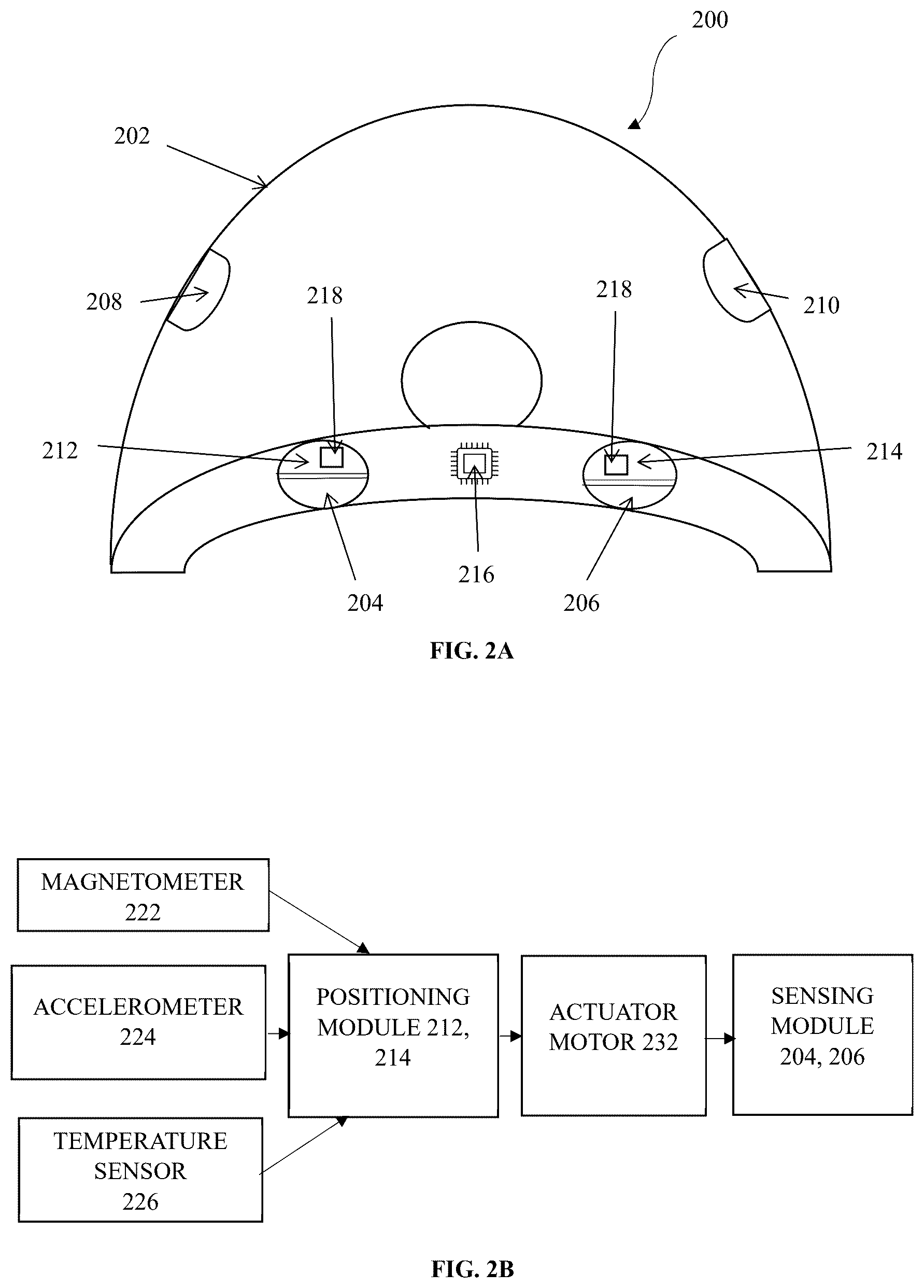 Patent US12342895 Figure 2 – Haptic enabled smart helmet for enhanced safety