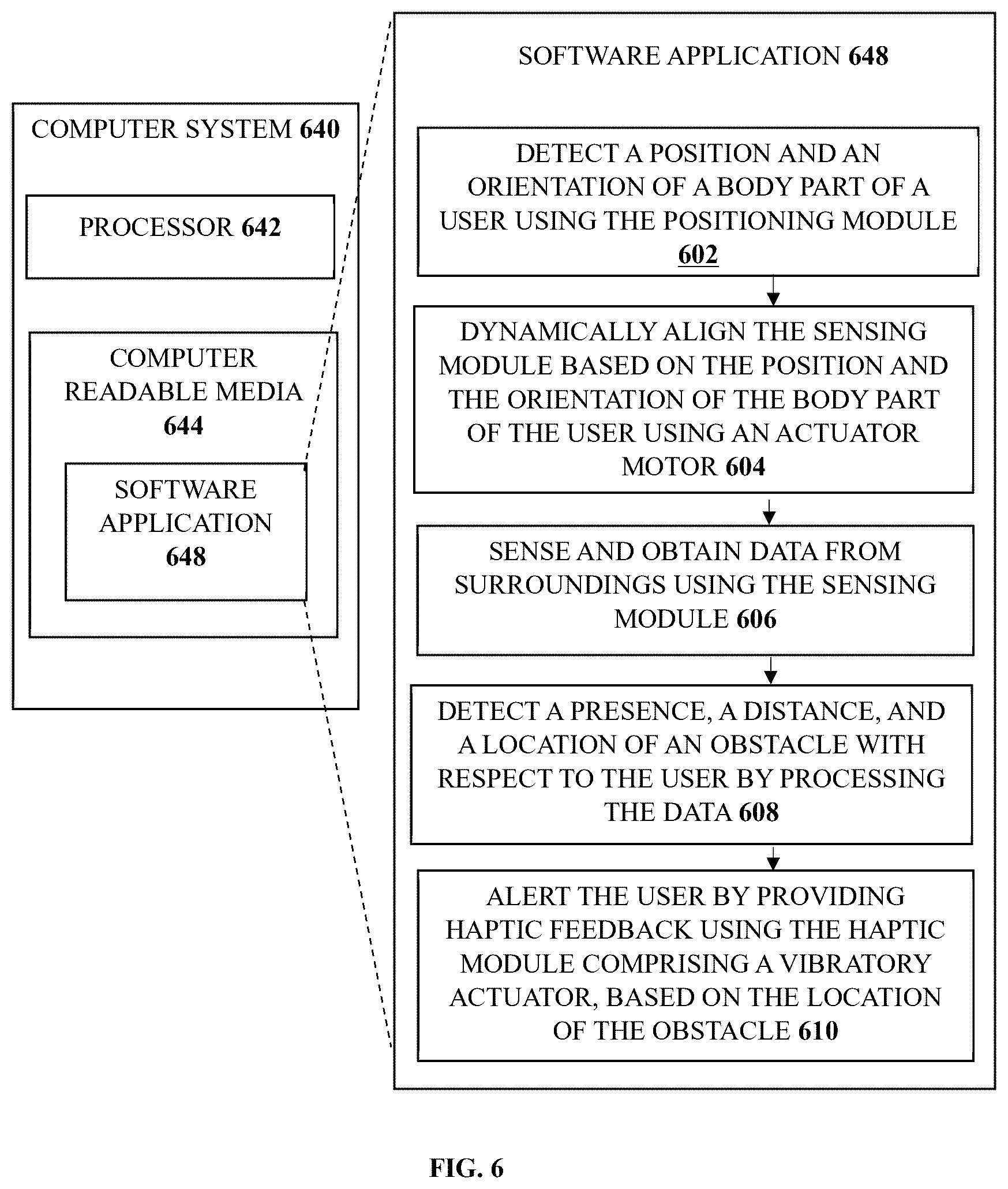 Patent US12342895 Figure 10 – Haptic enabled smart helmet for enhanced safety