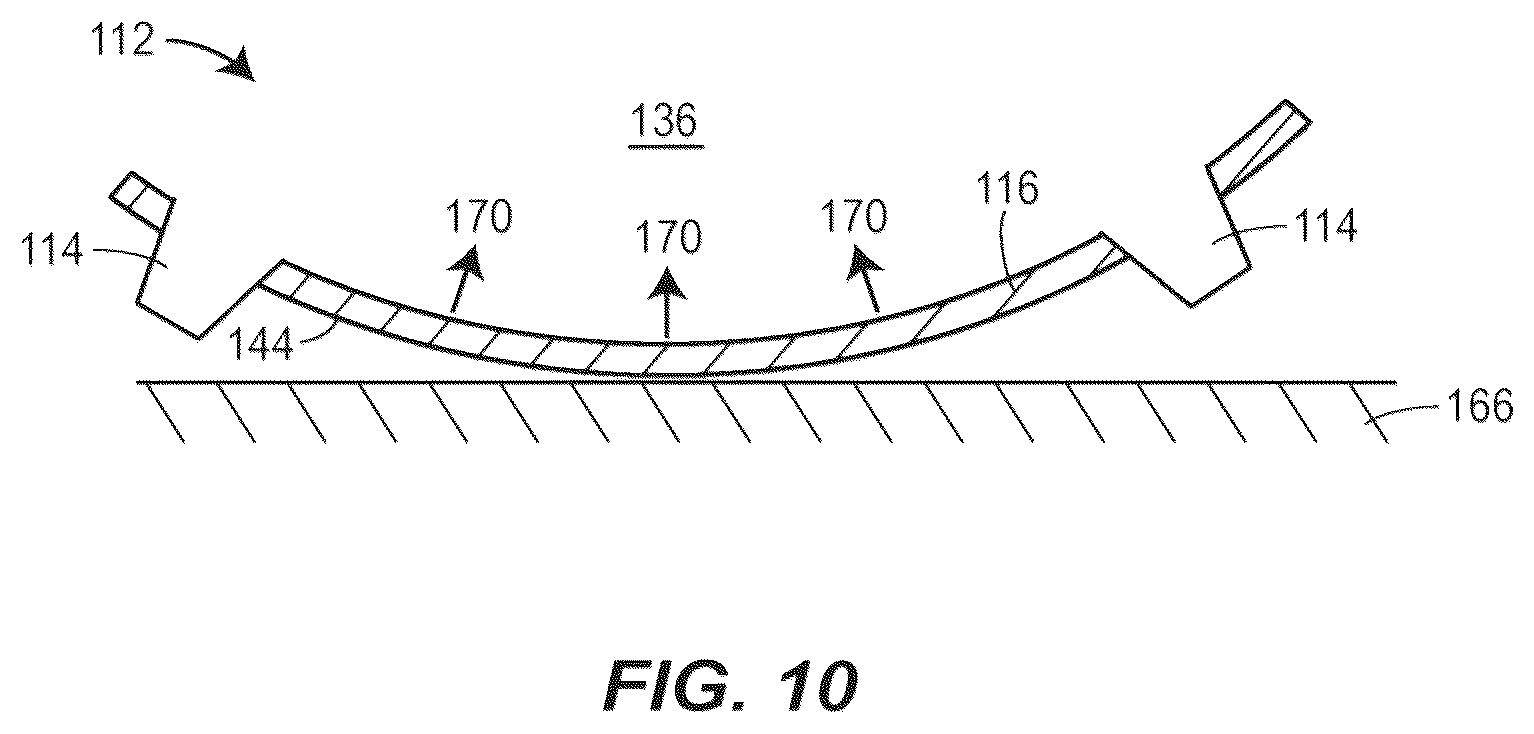 Patent US12342900 Figure 8 – Article of footwear with soil-shedding performance