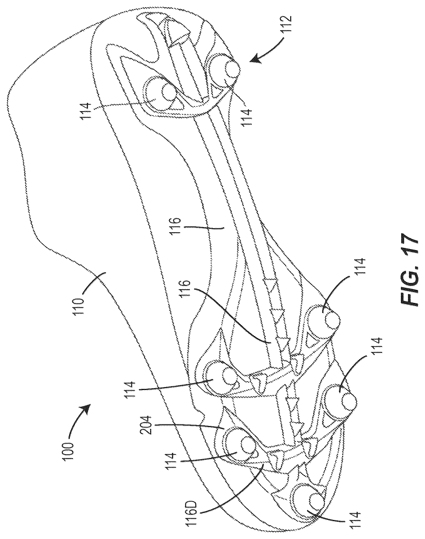 Patent US12342900 Figure 14 – Article of footwear with soil-shedding performance