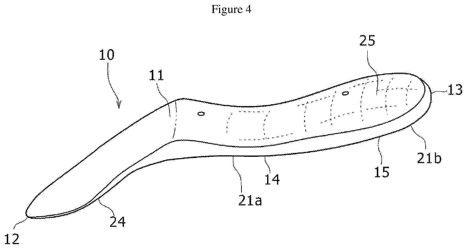Patent US12342901 Figure 4 – Insole