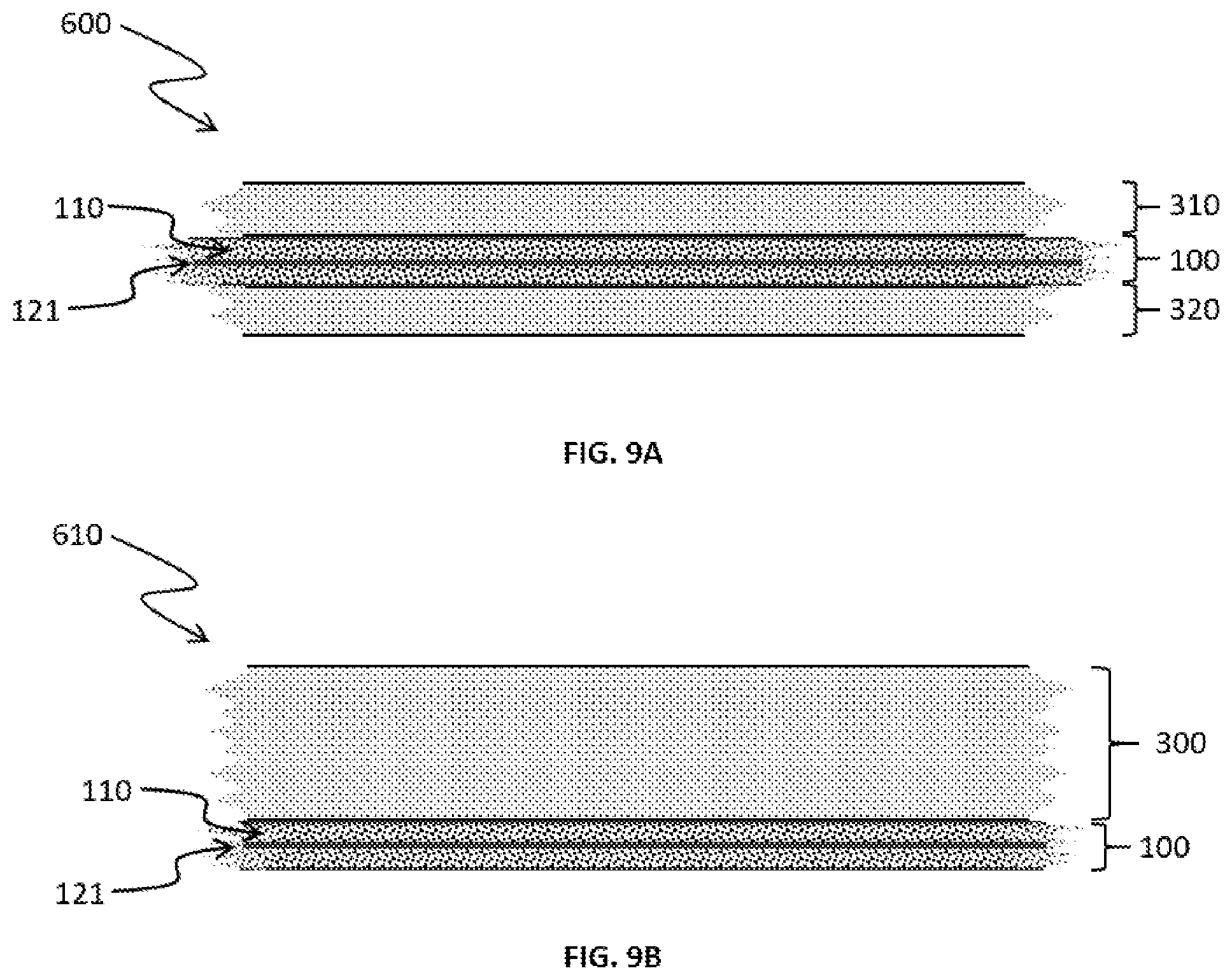 Patent US12342902 Figure 9 – Footwear sole structure having a composite element and methods for manufacturing same