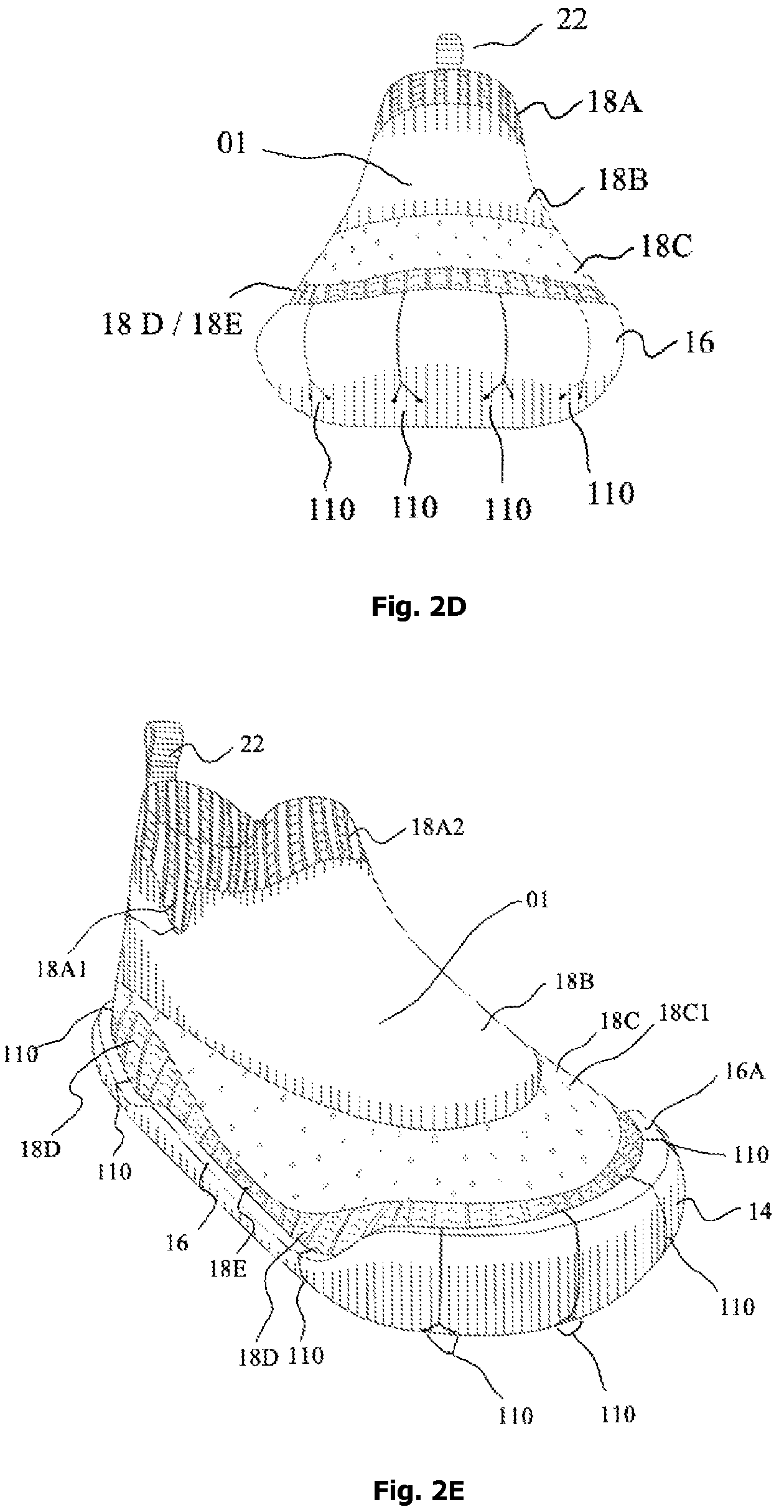 Patent US12342905 Figure 3 – Expandable shoe capable to grow with a wearer/user's feet for more than three sizes
