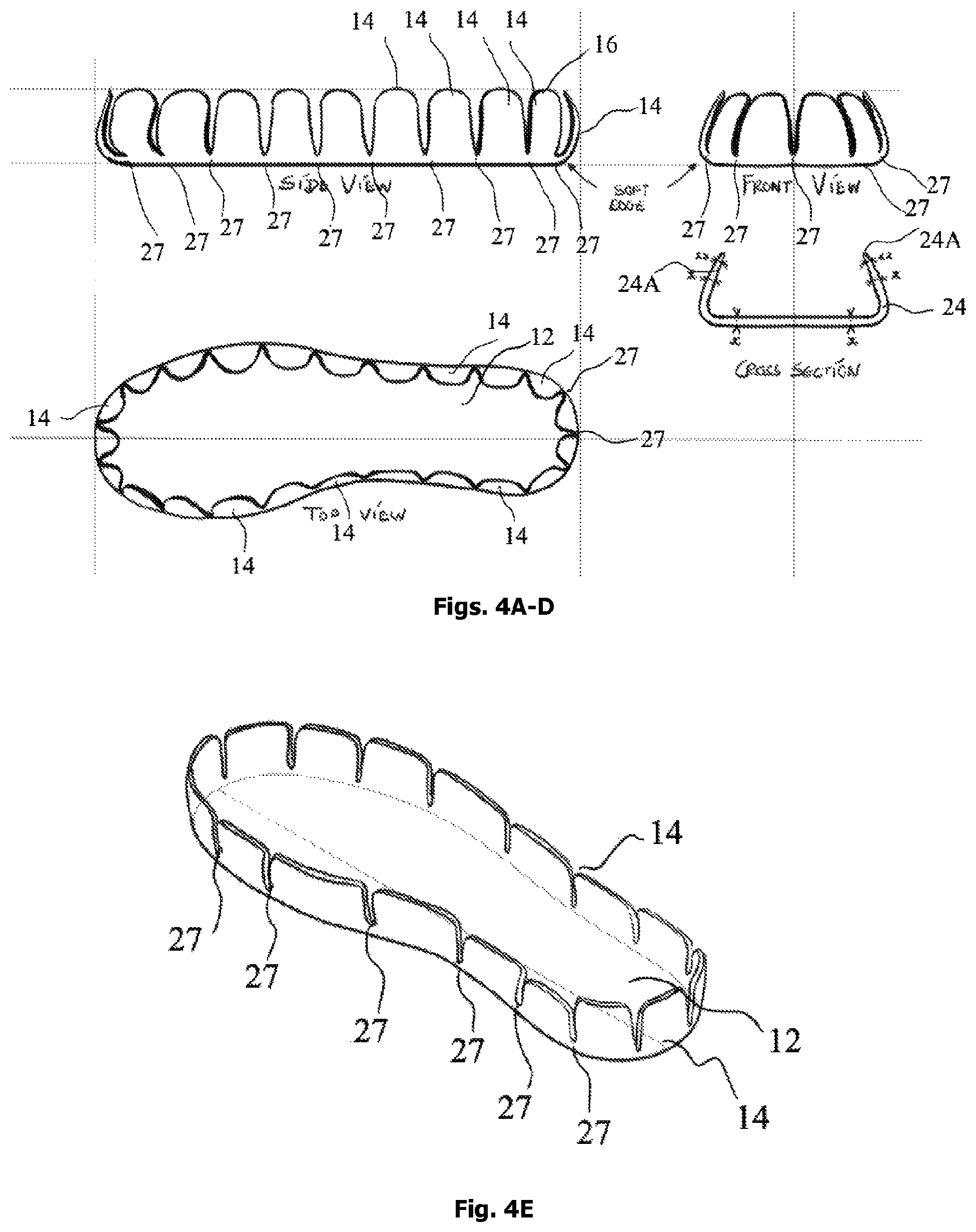Patent US12342905 Figure 6 – Expandable shoe capable to grow with a wearer/user's feet for more than three sizes