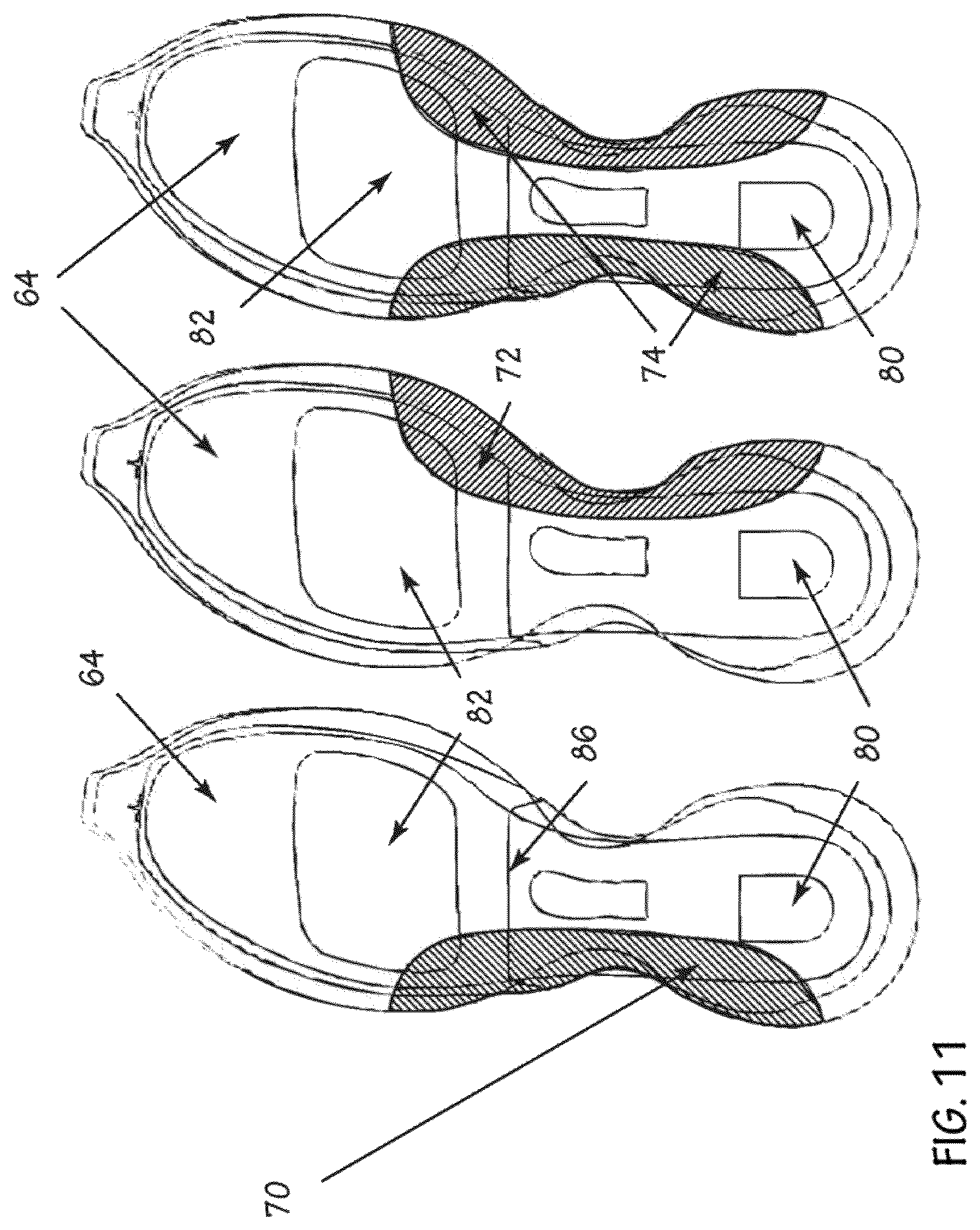 Patent US12342906 Figure 11 – Adjustable closure system for an article