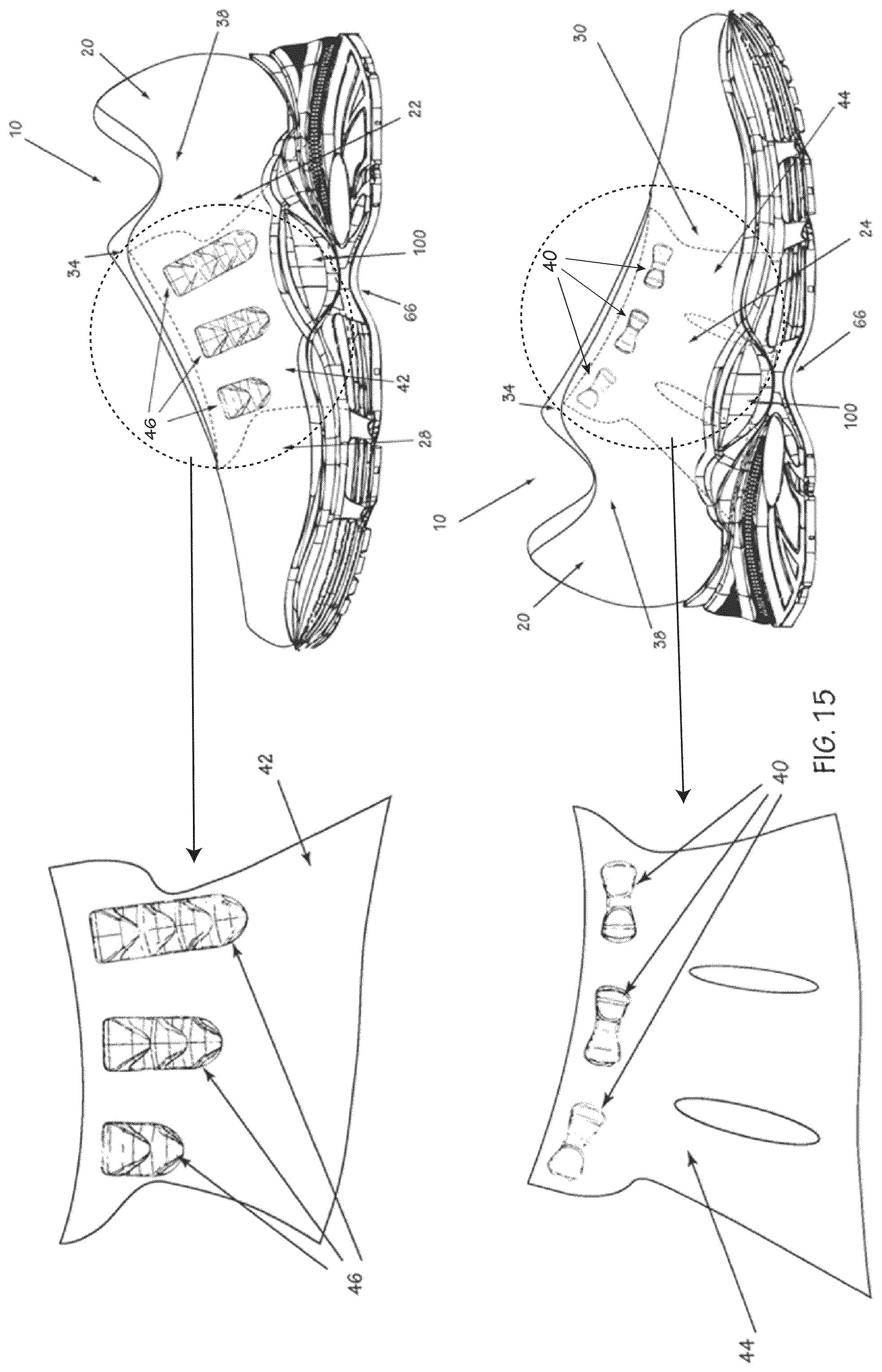 Patent US12342906 Figure 15 – Adjustable closure system for an article