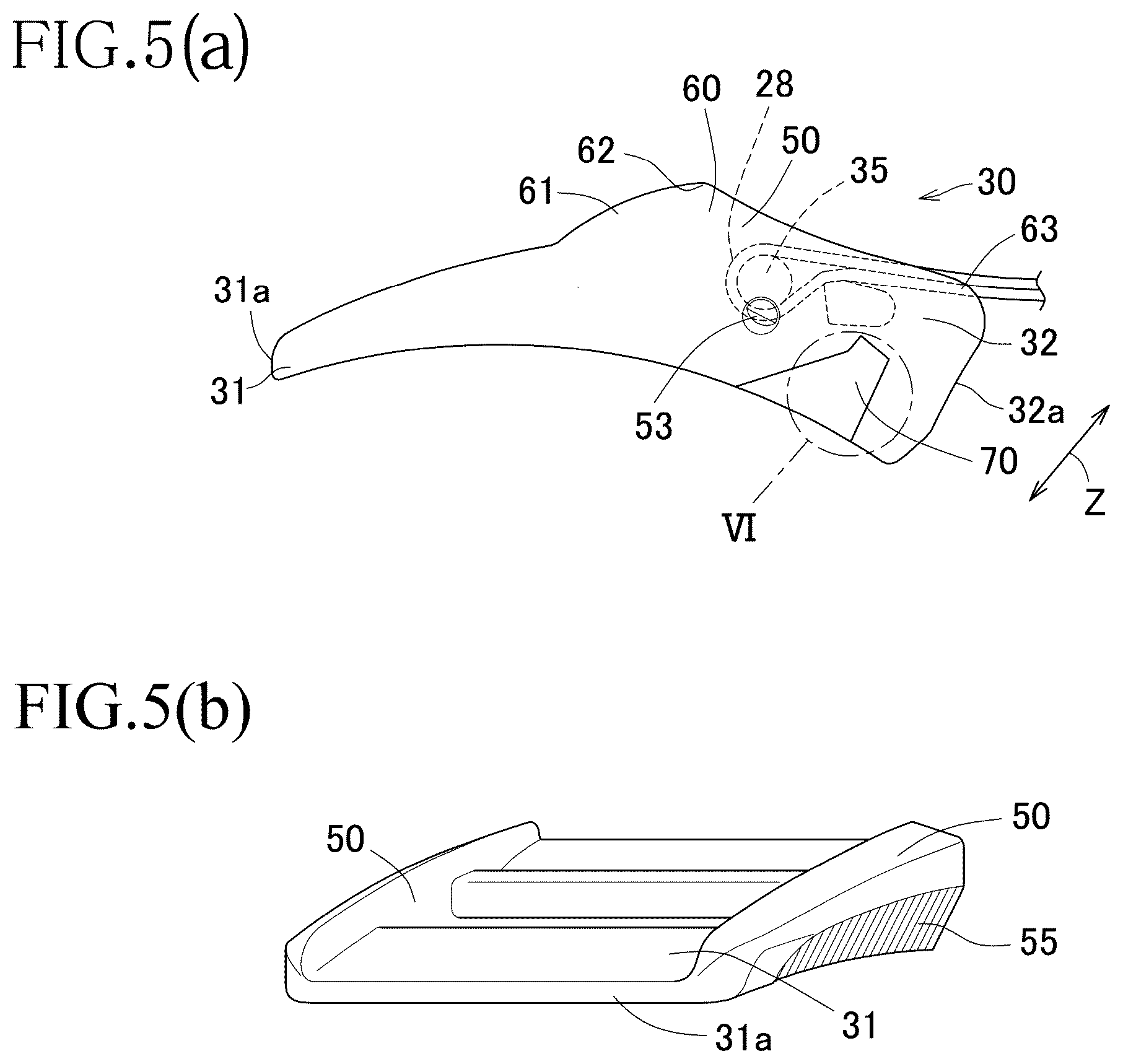 Patent US12342908 Figure 5 – Fastening device for air cylinder