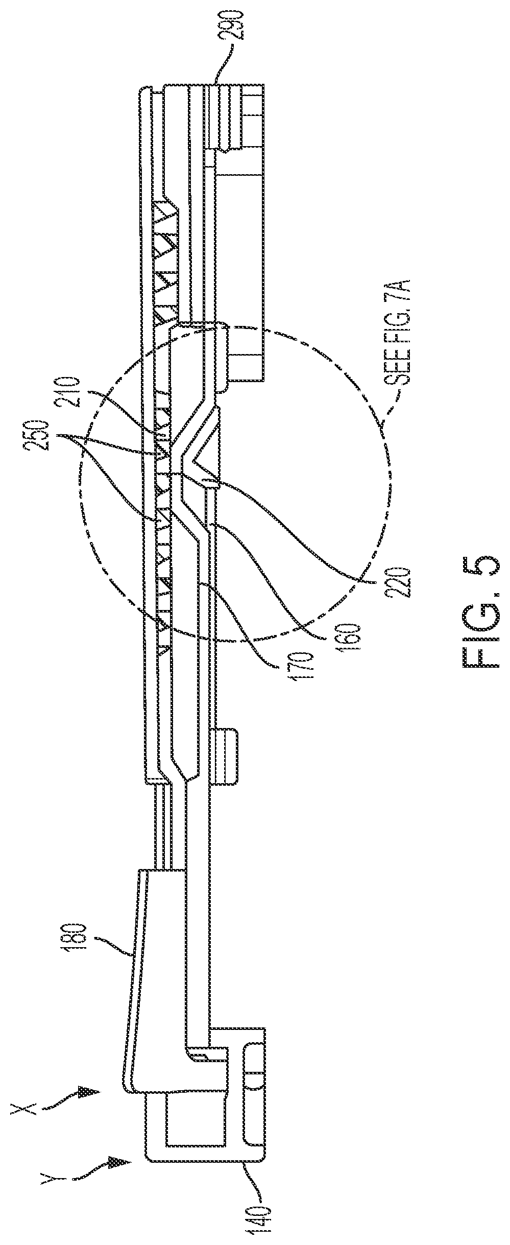 Patent US12342917 Figure 5 – Compression and expansion locking device for luggage and luggage containing same