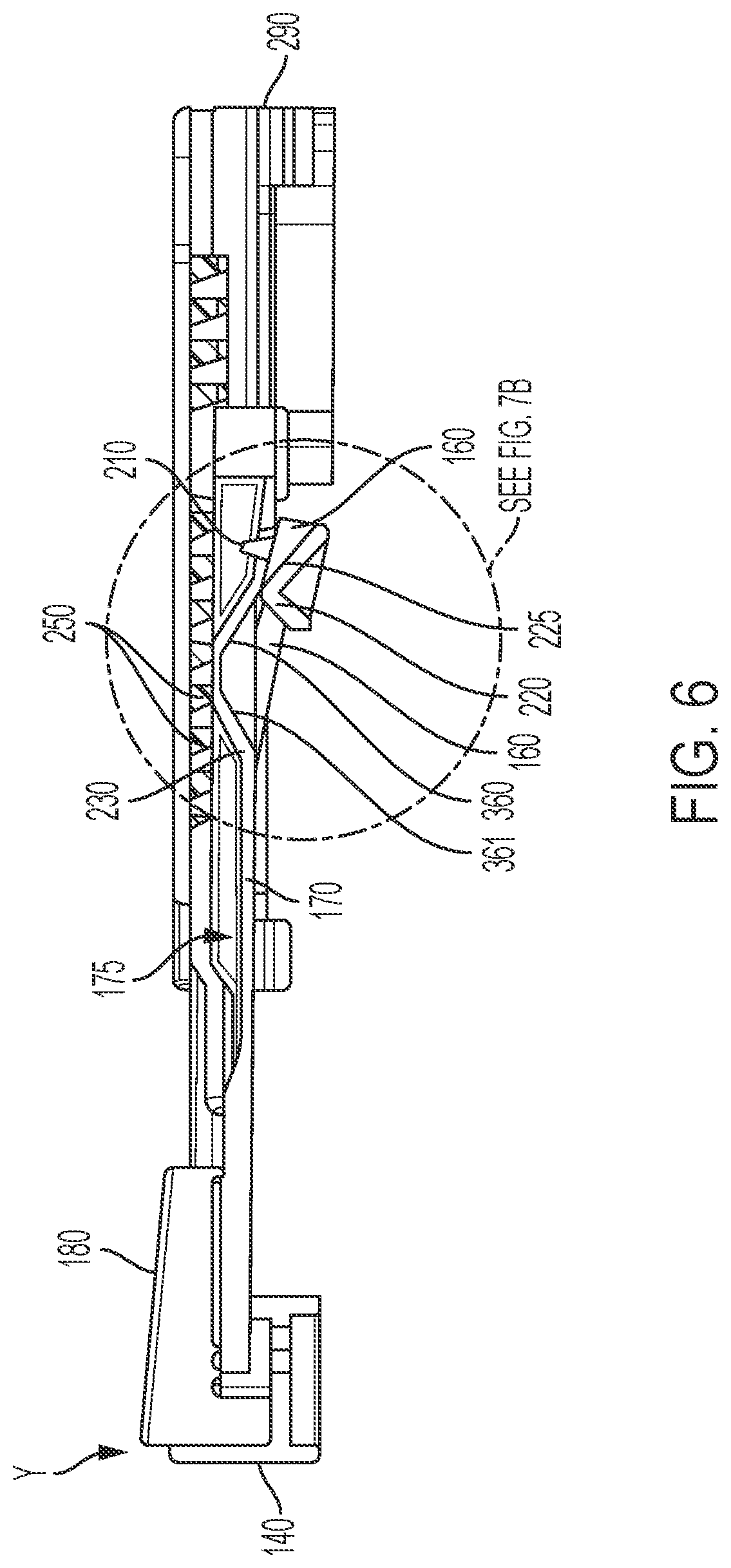 Patent US12342917 Figure 6 – Compression and expansion locking device for luggage and luggage containing same