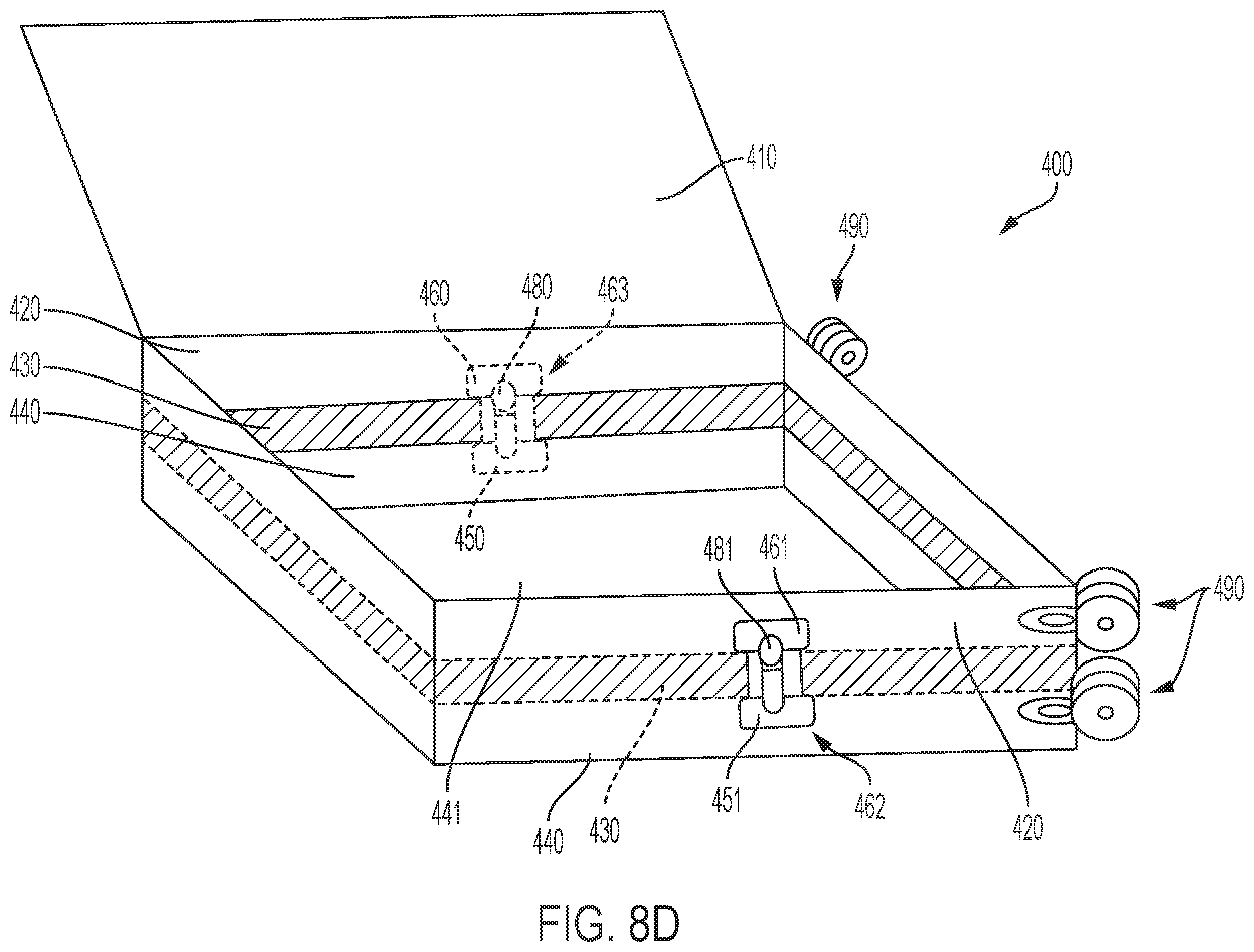 Patent US12342917 Figure 11 – Compression and expansion locking device for luggage and luggage containing same