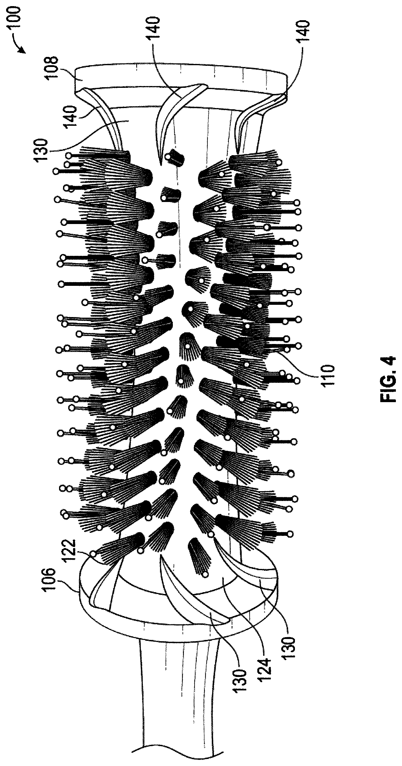 Patent US12342919 Figure 3 – Interactive styling hairbrush