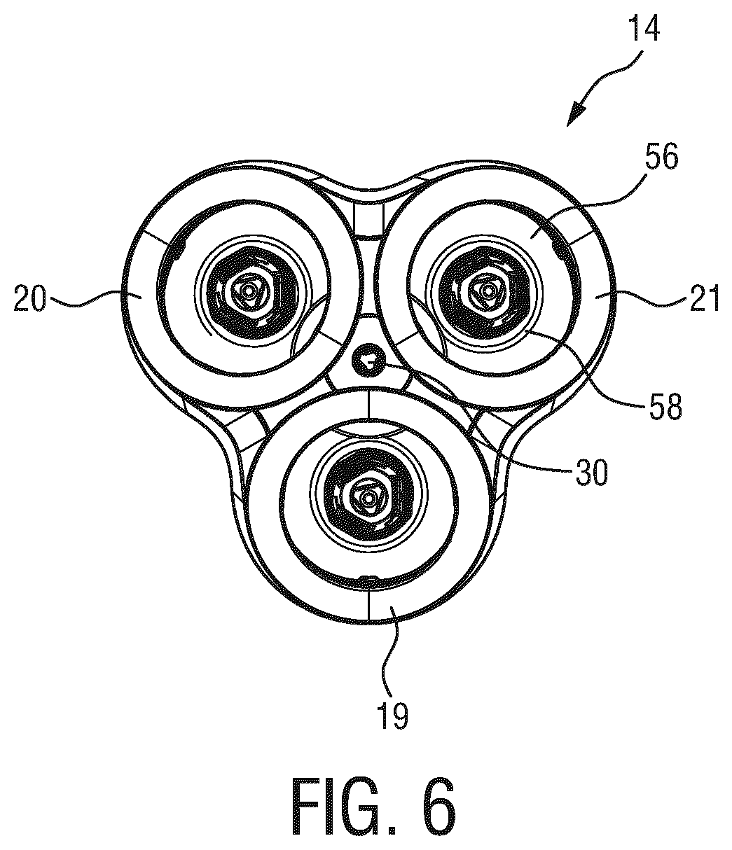 Patent US12342921 Figure 5 – Shaving system with shaving unit and cleaning device
