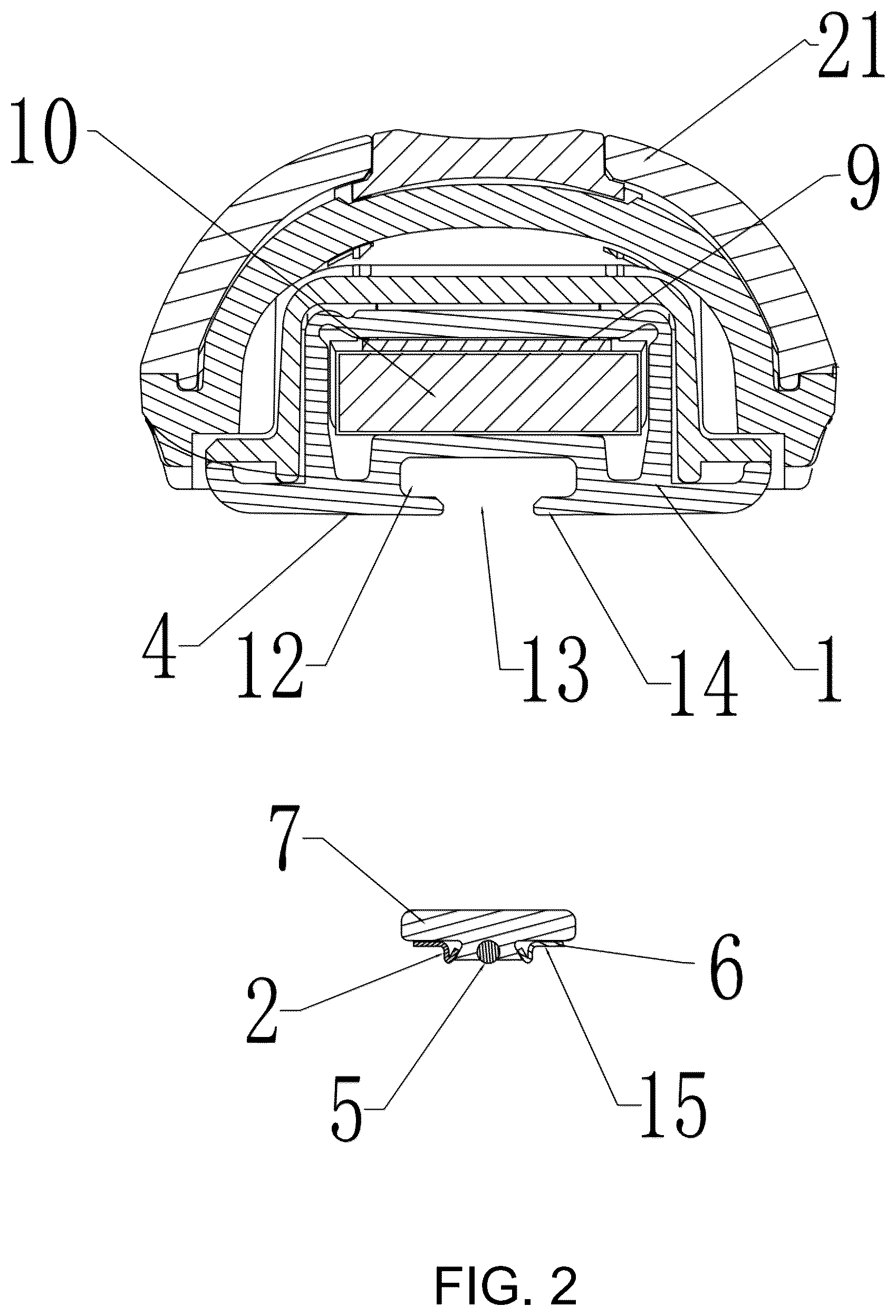 Patent US12342924 Figure 2 – Hair straightener capable of automatically distinguishing dry and wet hair