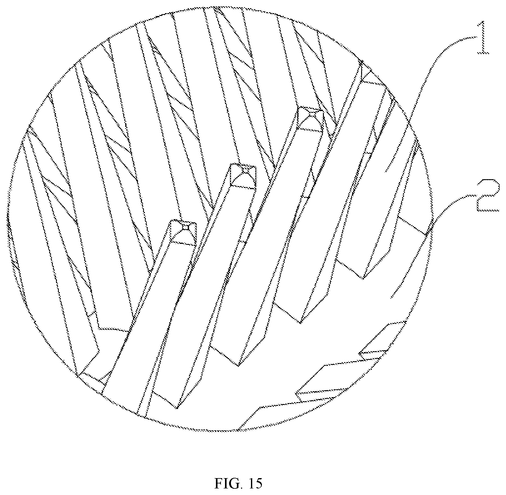 Patent US12342929 Figure 8 – Bristle and mascara brush having same