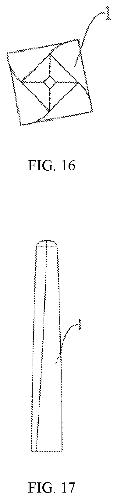 Patent US12342929 Figure 9 – Bristle and mascara brush having same