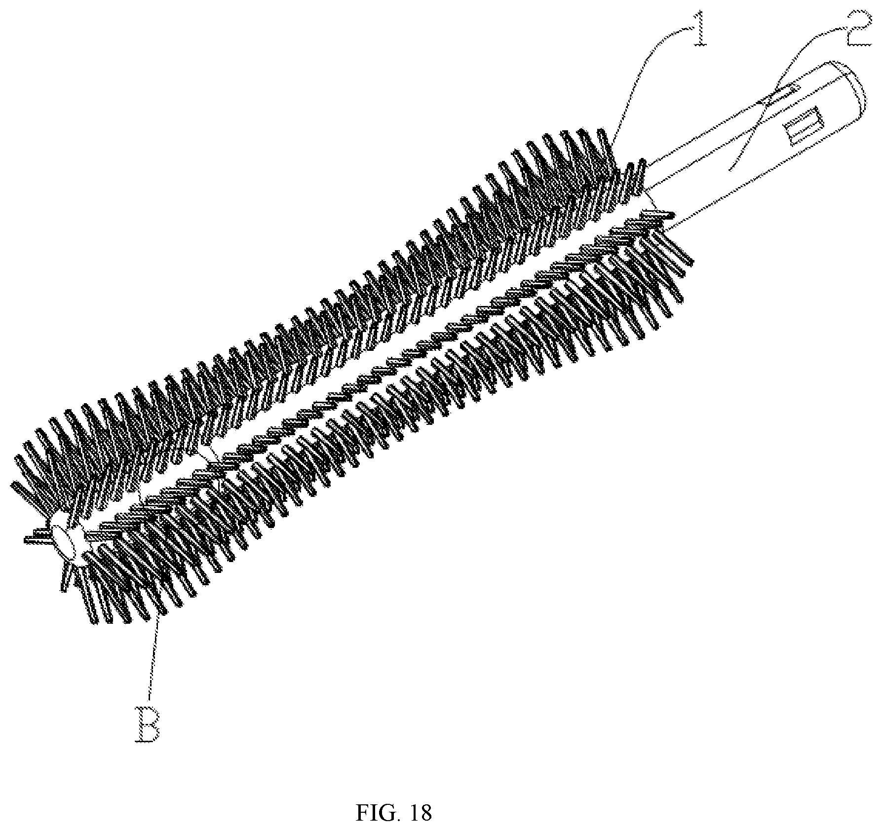 Patent US12342929 Figure 10 – Bristle and mascara brush having same