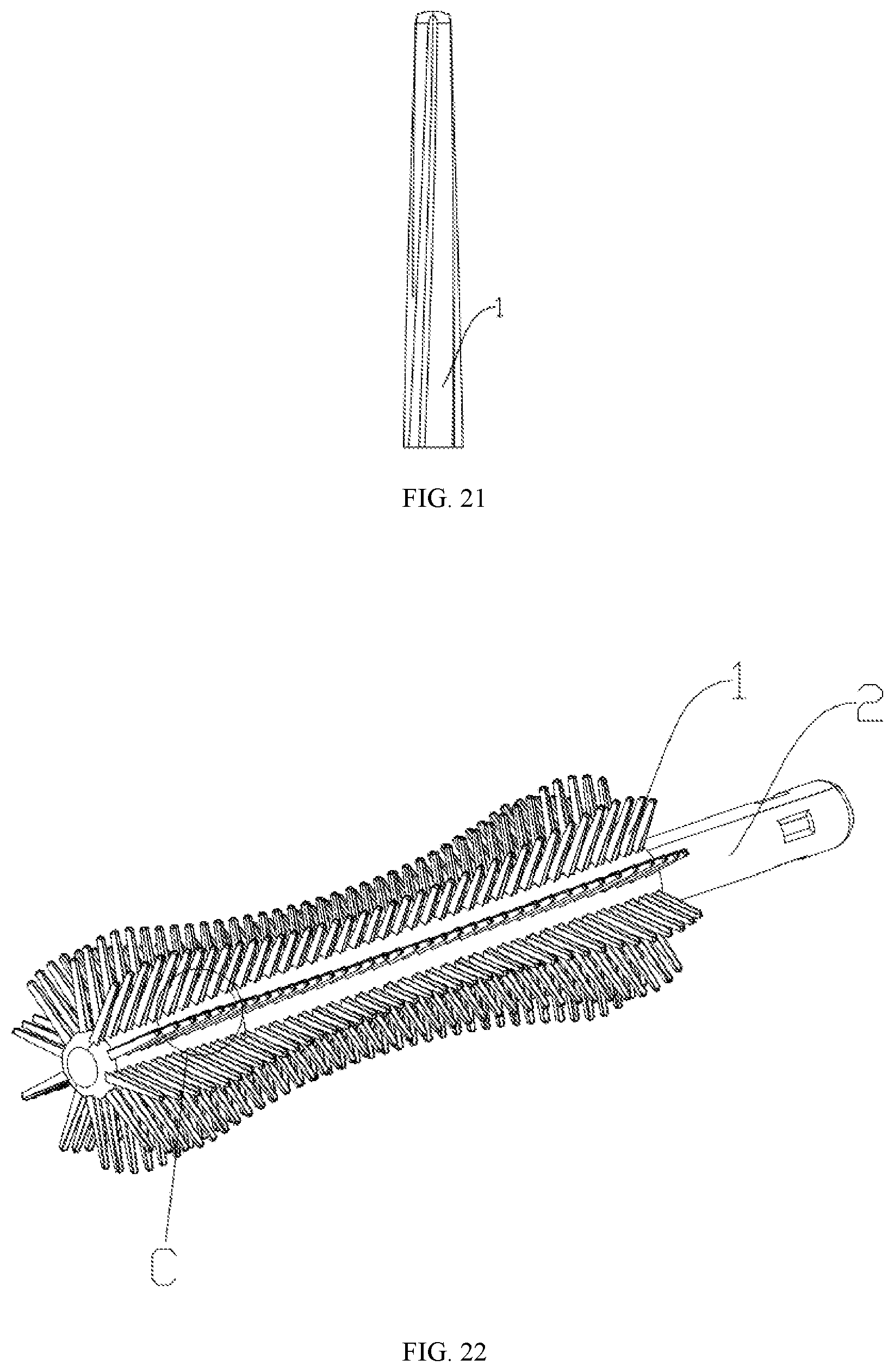 Patent US12342929 Figure 12 – Bristle and mascara brush having same