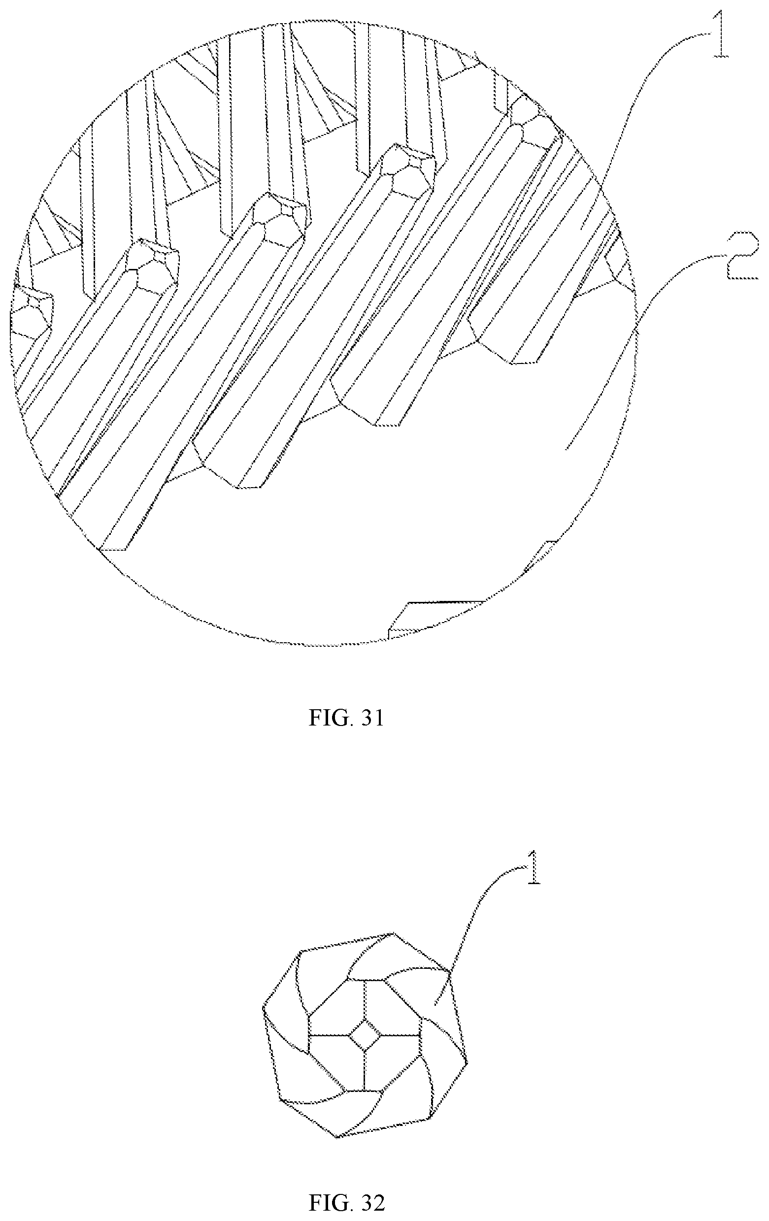 Patent US12342929 Figure 17 – Bristle and mascara brush having same