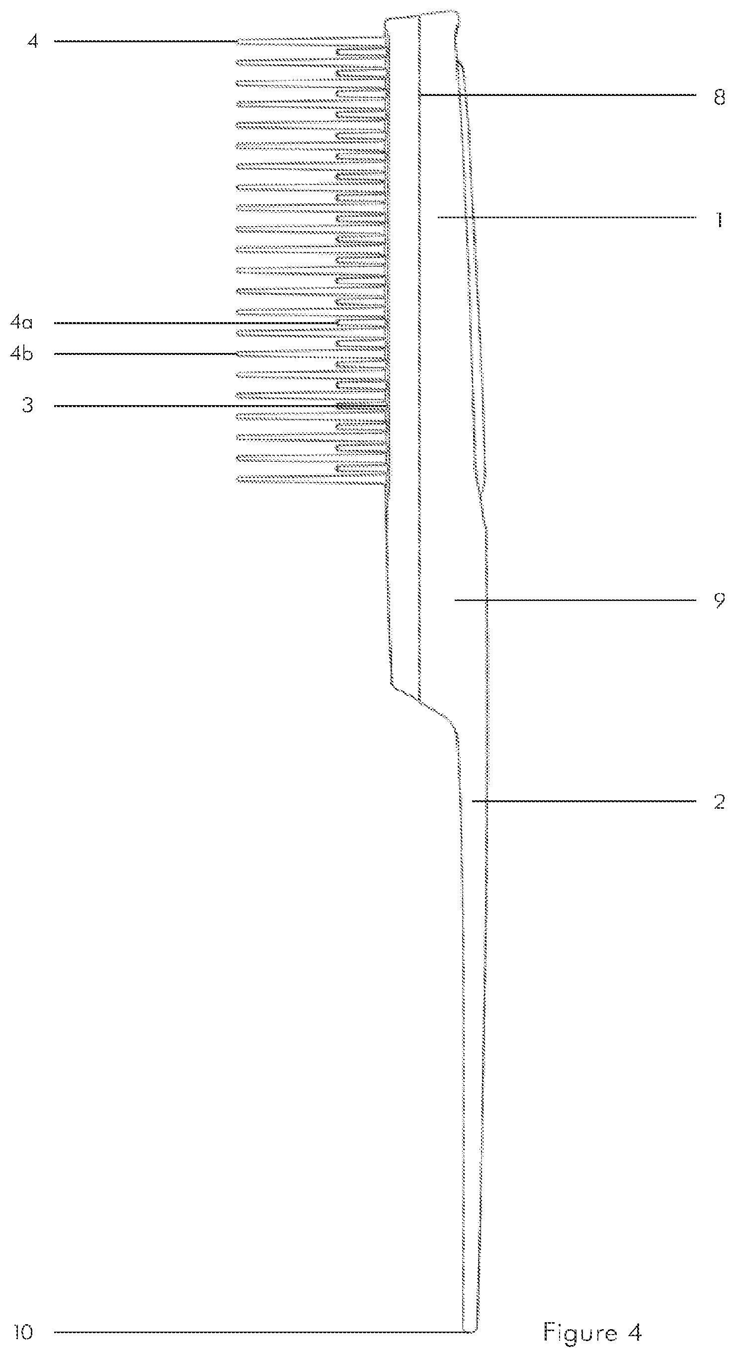 Patent US12342930 Figure 3 – Backcombing brush