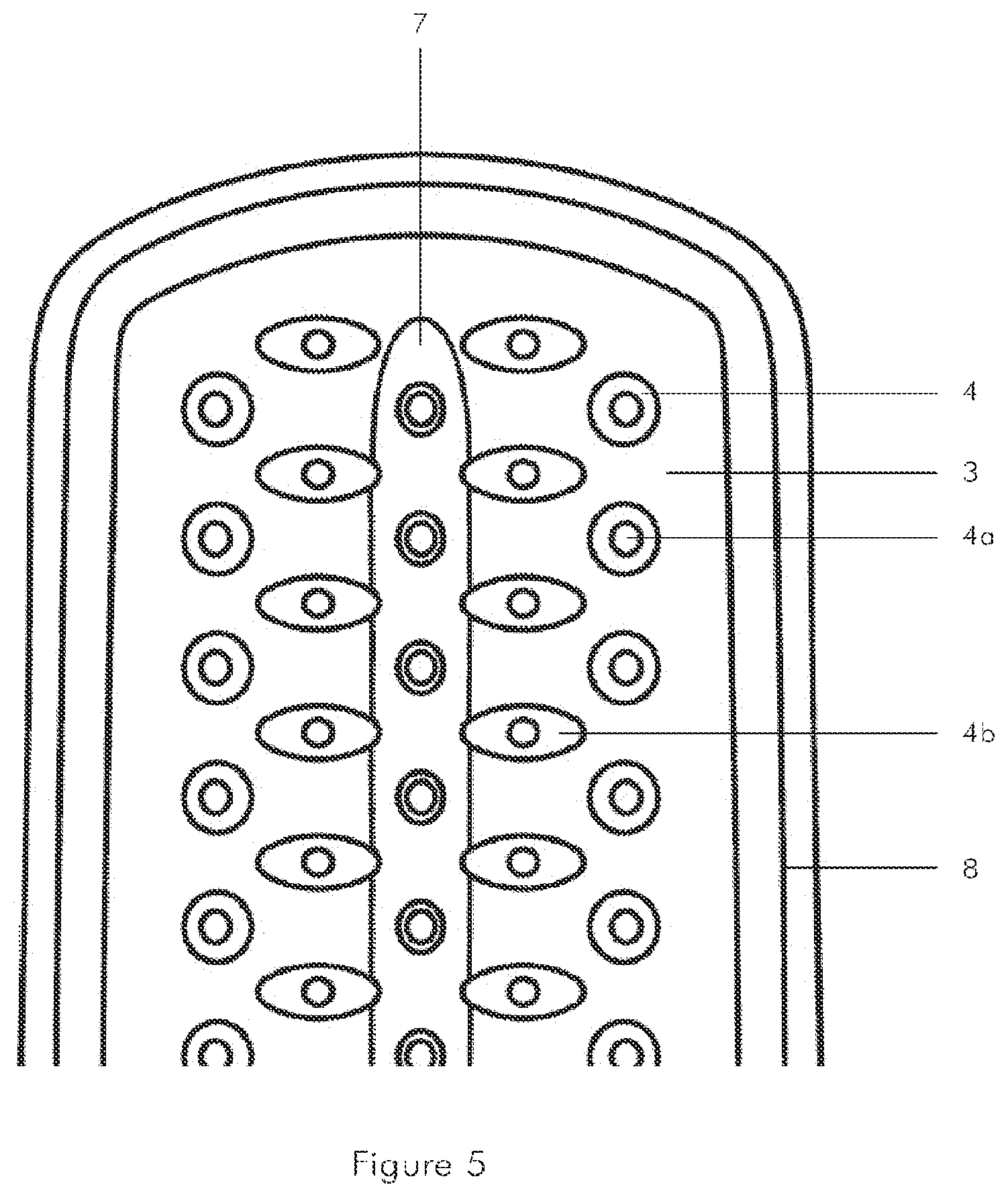 Patent US12342930 Figure 4 – Backcombing brush