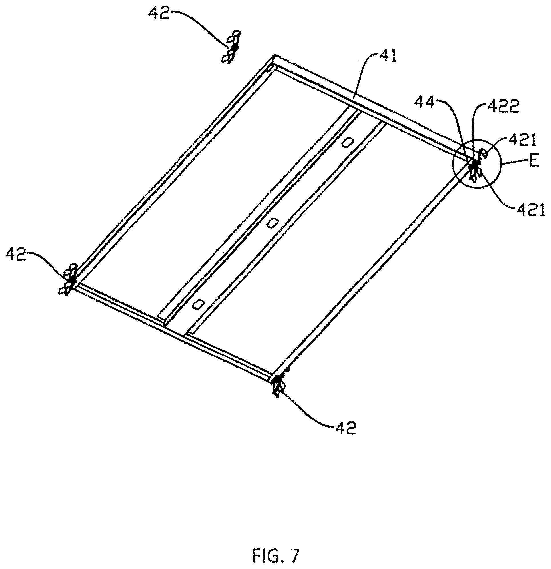 Patent US12342931 Figure 7 – Modular cabinet assembly