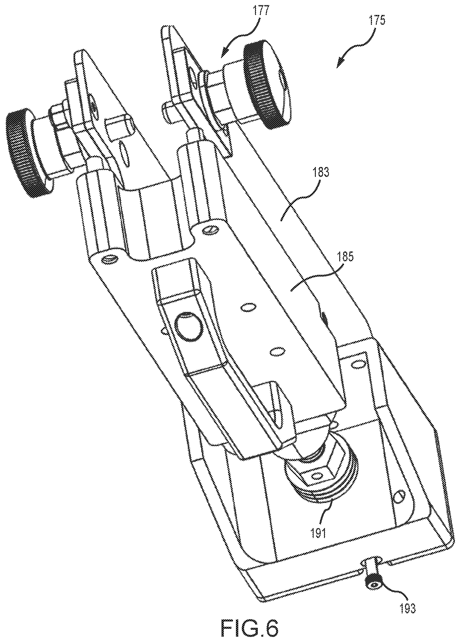 Patent US12342932 Figure 6 – Adjustable tensioning mechanism for storage rack