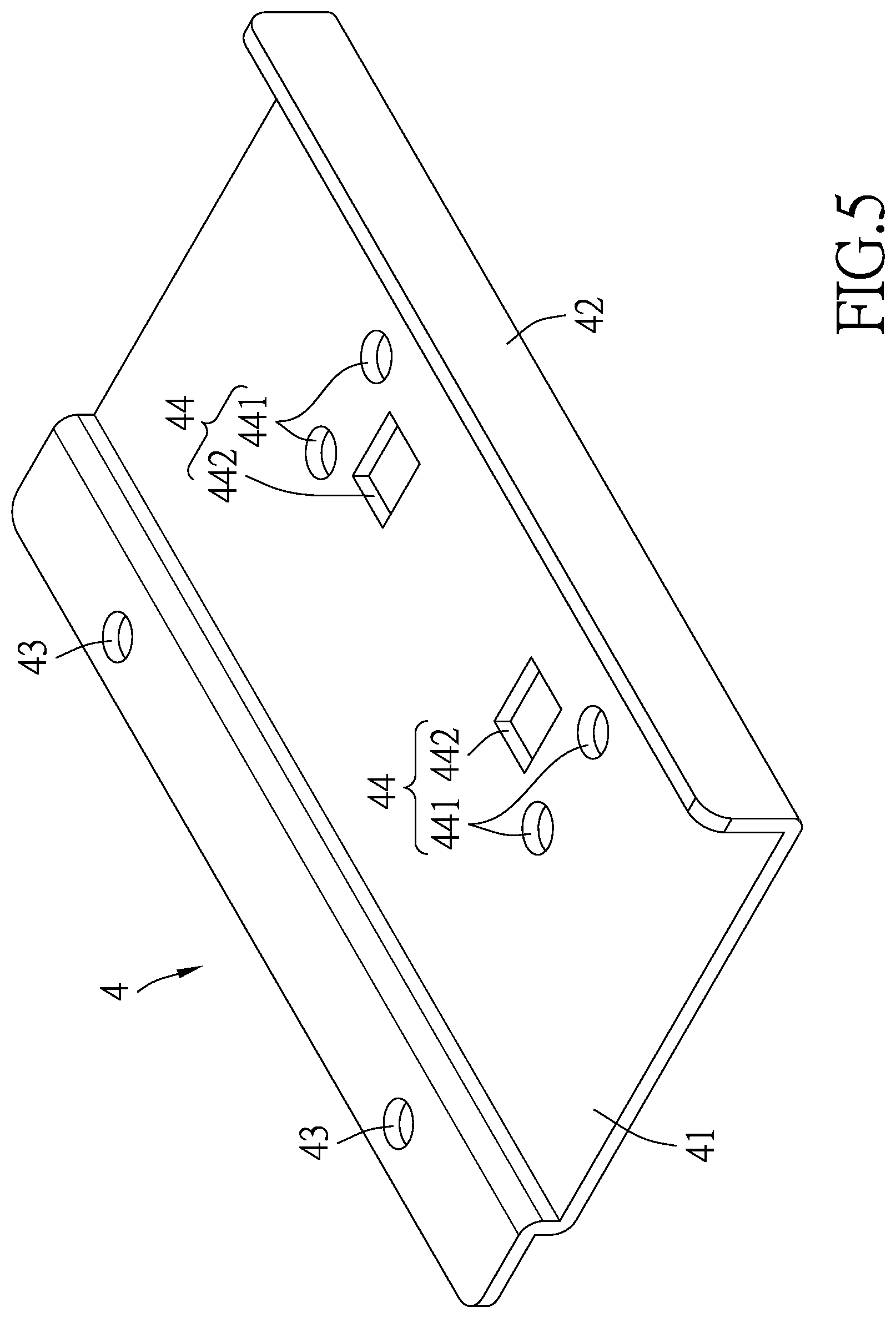 Patent US12342934 Figure 5 – Slide rail structure with buffer seat