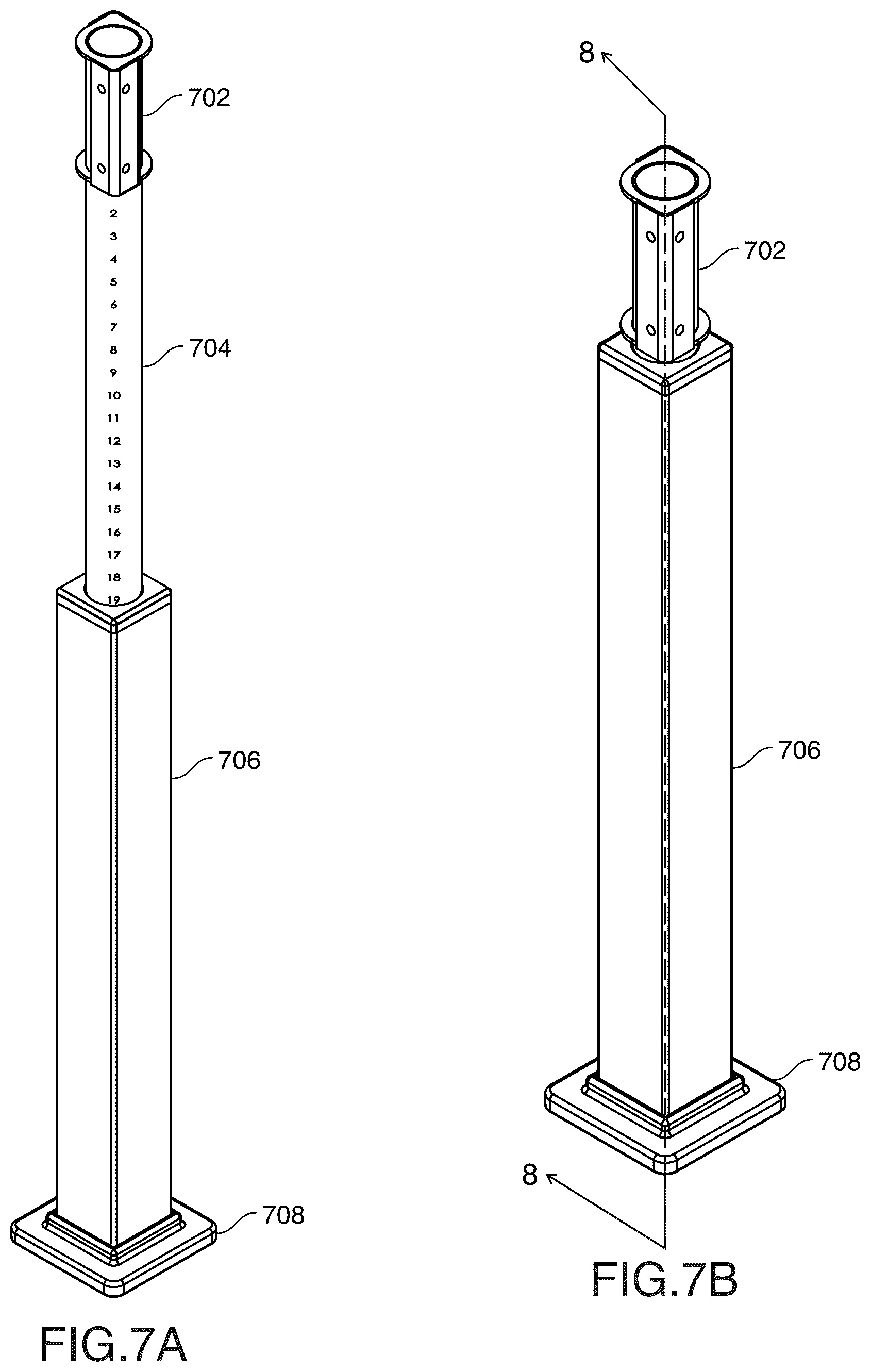 Patent US12342935 Figure 6 – Adjustable aerolift legs