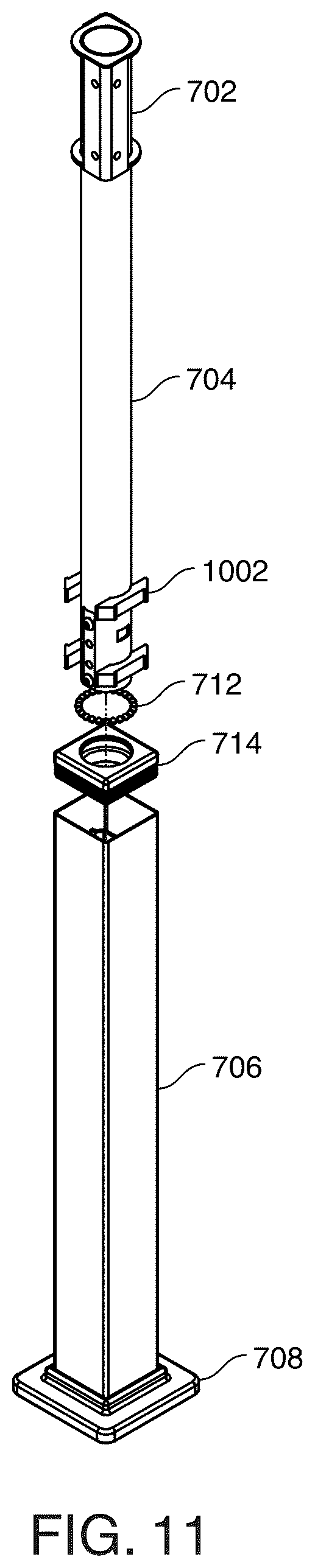 Patent US12342935 Figure 10 – Adjustable aerolift legs