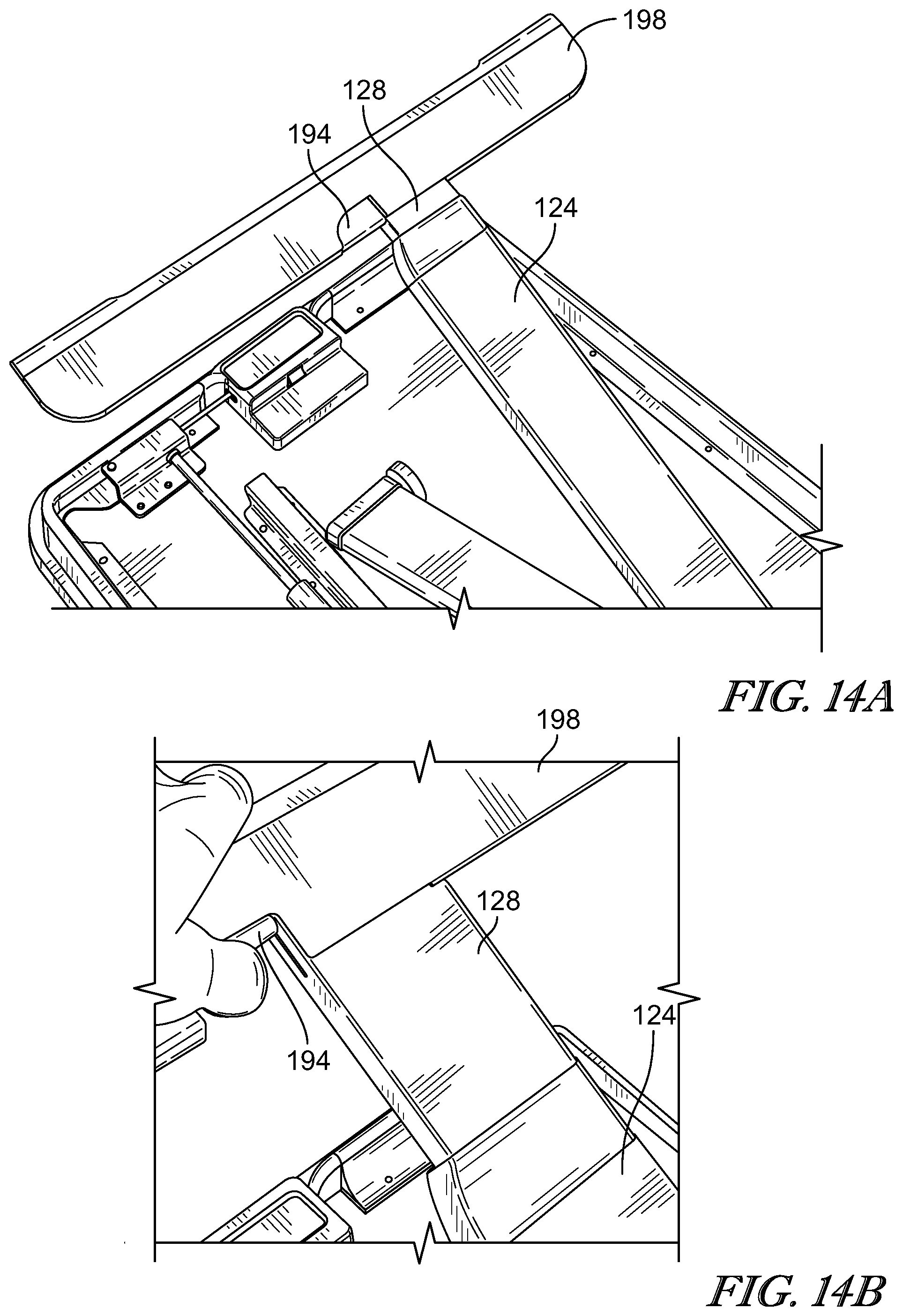 Patent US12342936 Figure 16 – Collapsible adjustable height table