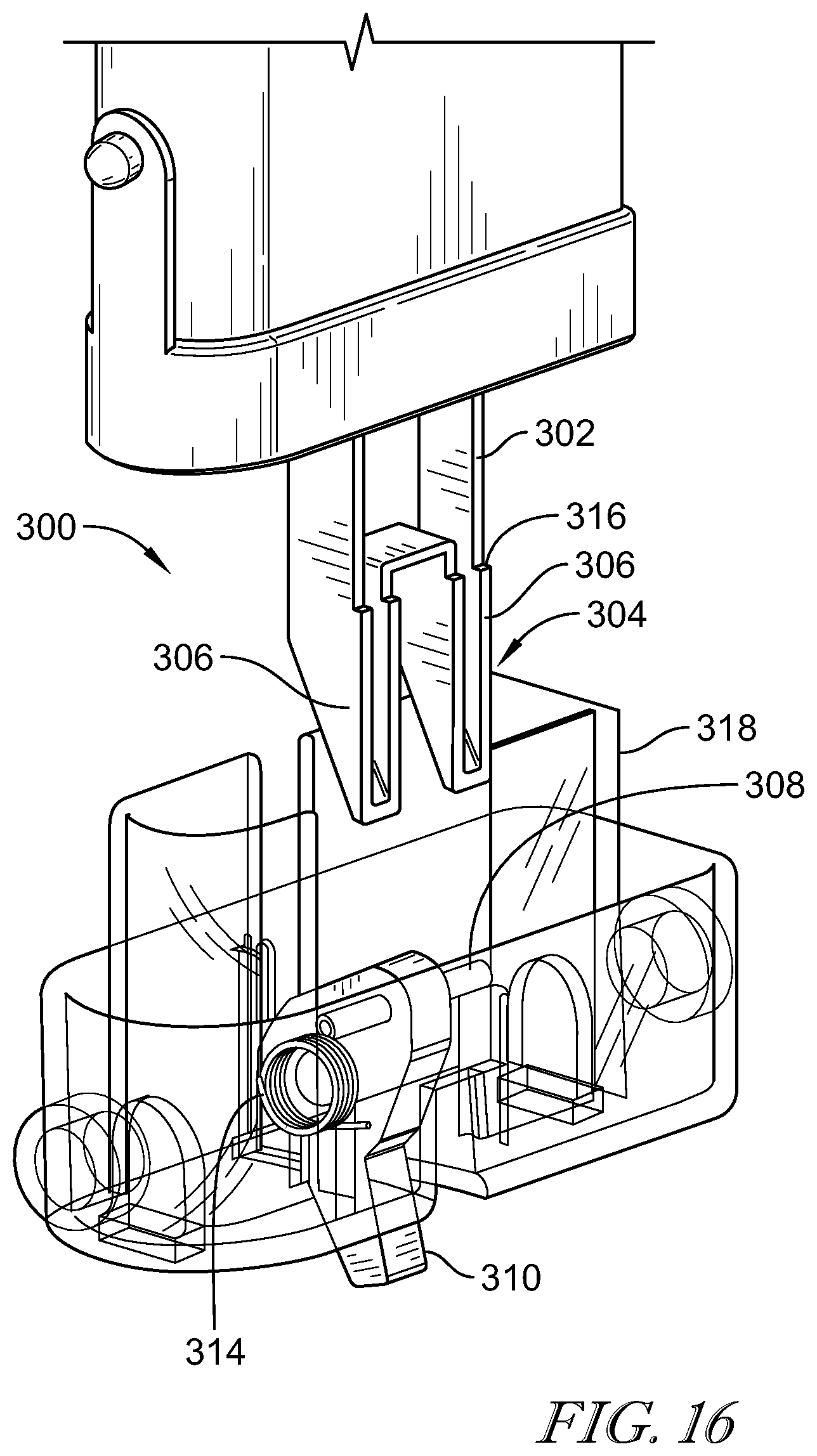 Patent US12342936 Figure 18 – Collapsible adjustable height table