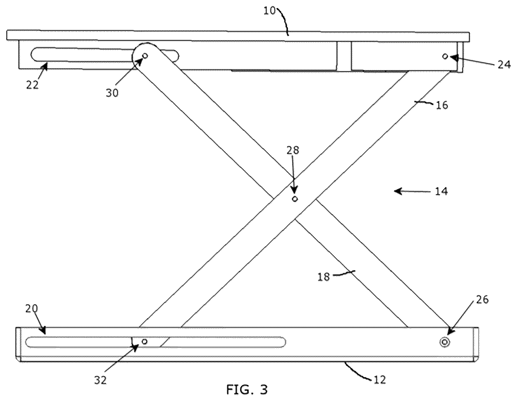 Patent US12342937 Figure 9 – Desktop workspace that adjusts vertically