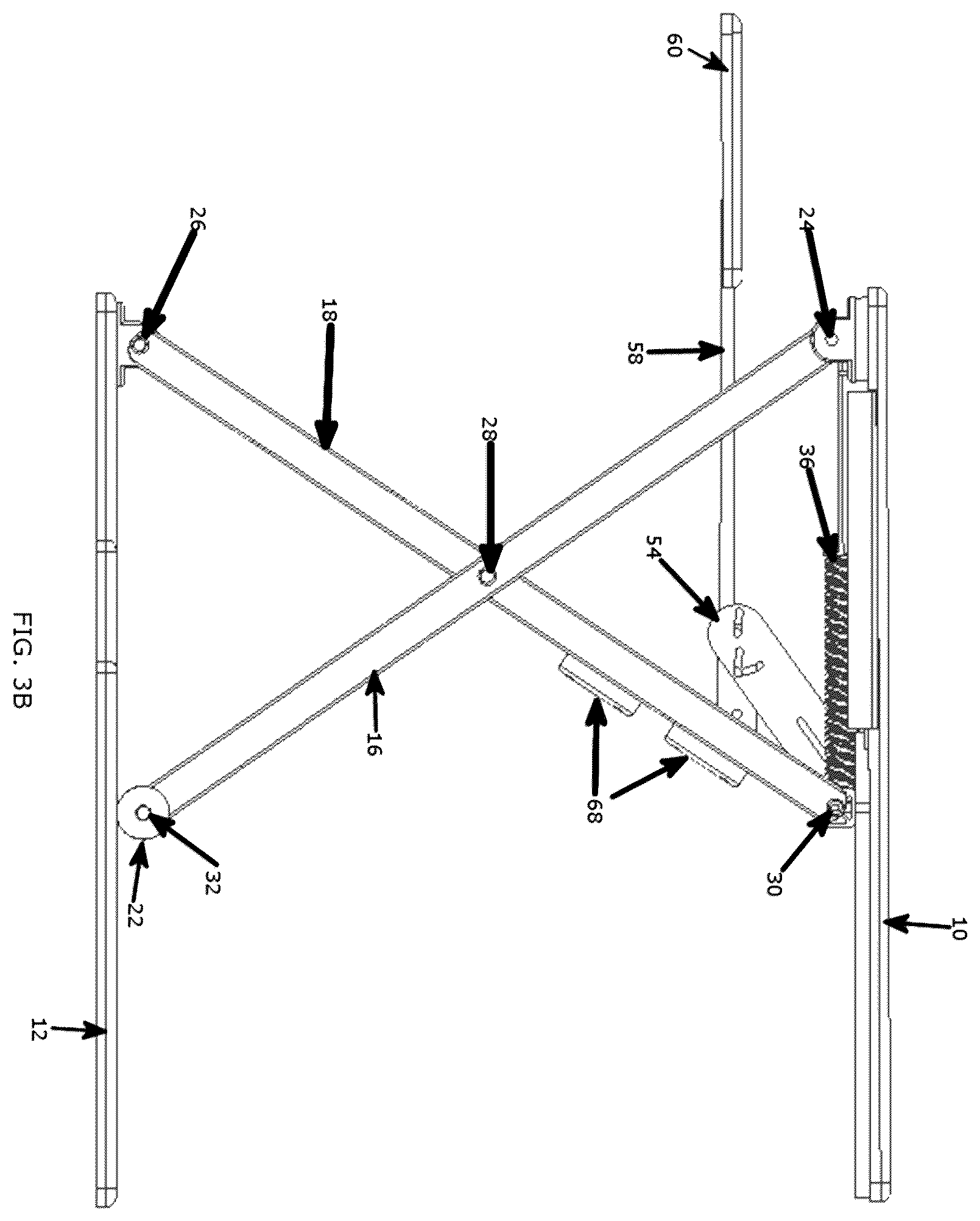 Patent US12342937 Figure 10 – Desktop workspace that adjusts vertically