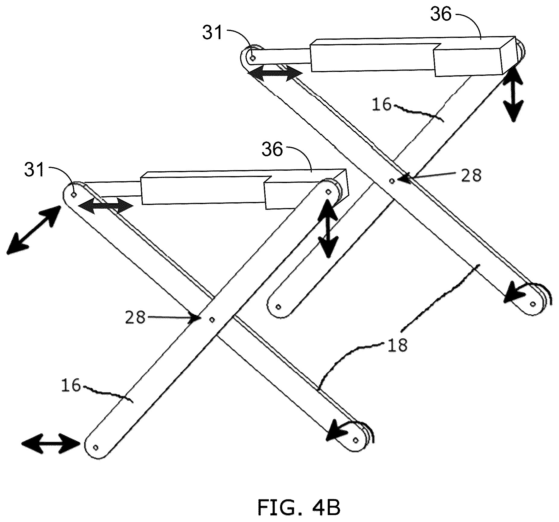 Patent US12342937 Figure 12 – Desktop workspace that adjusts vertically