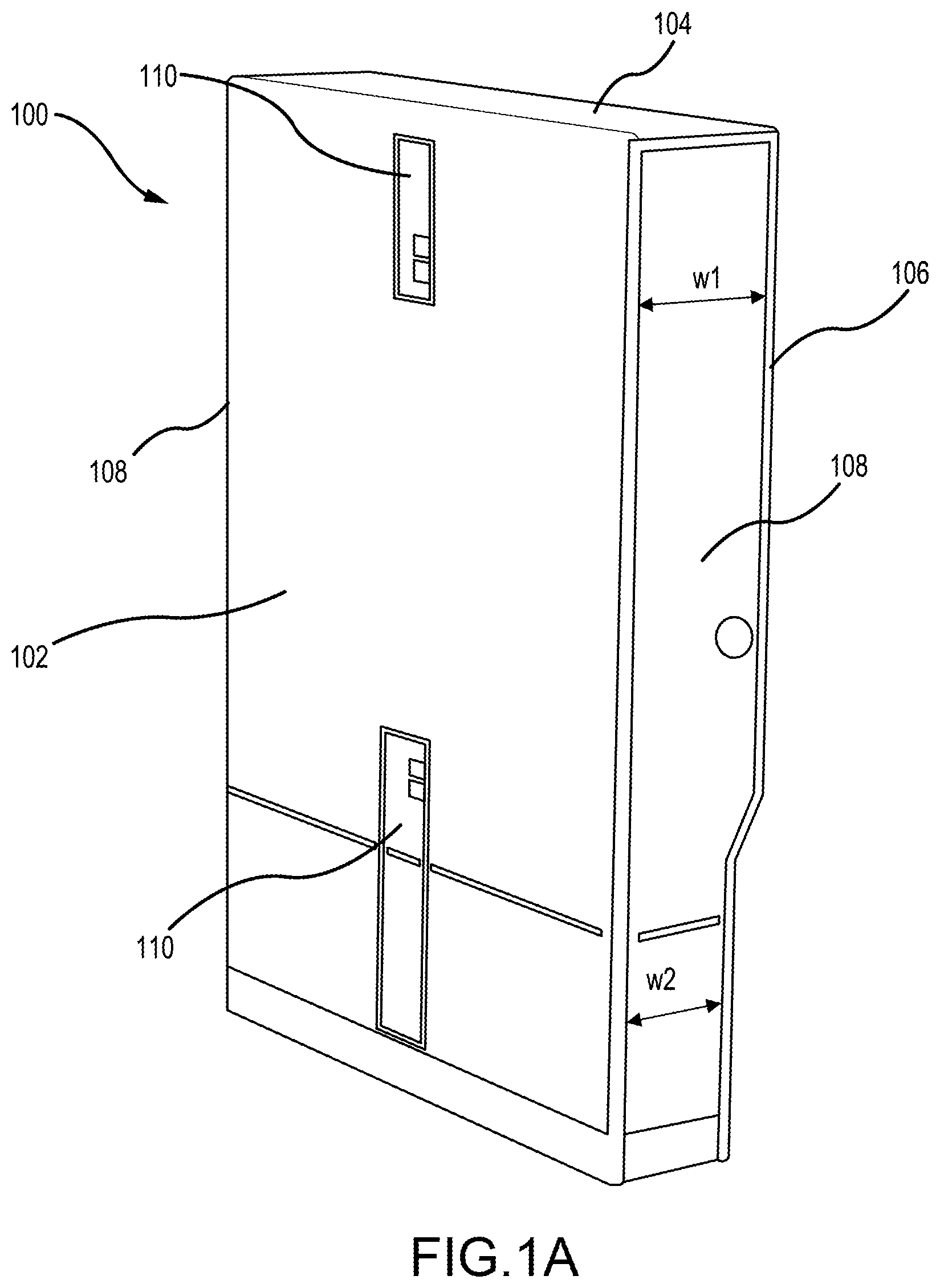 Patent US12342939 — Convertible closet with articulating top shelf — Figure 1