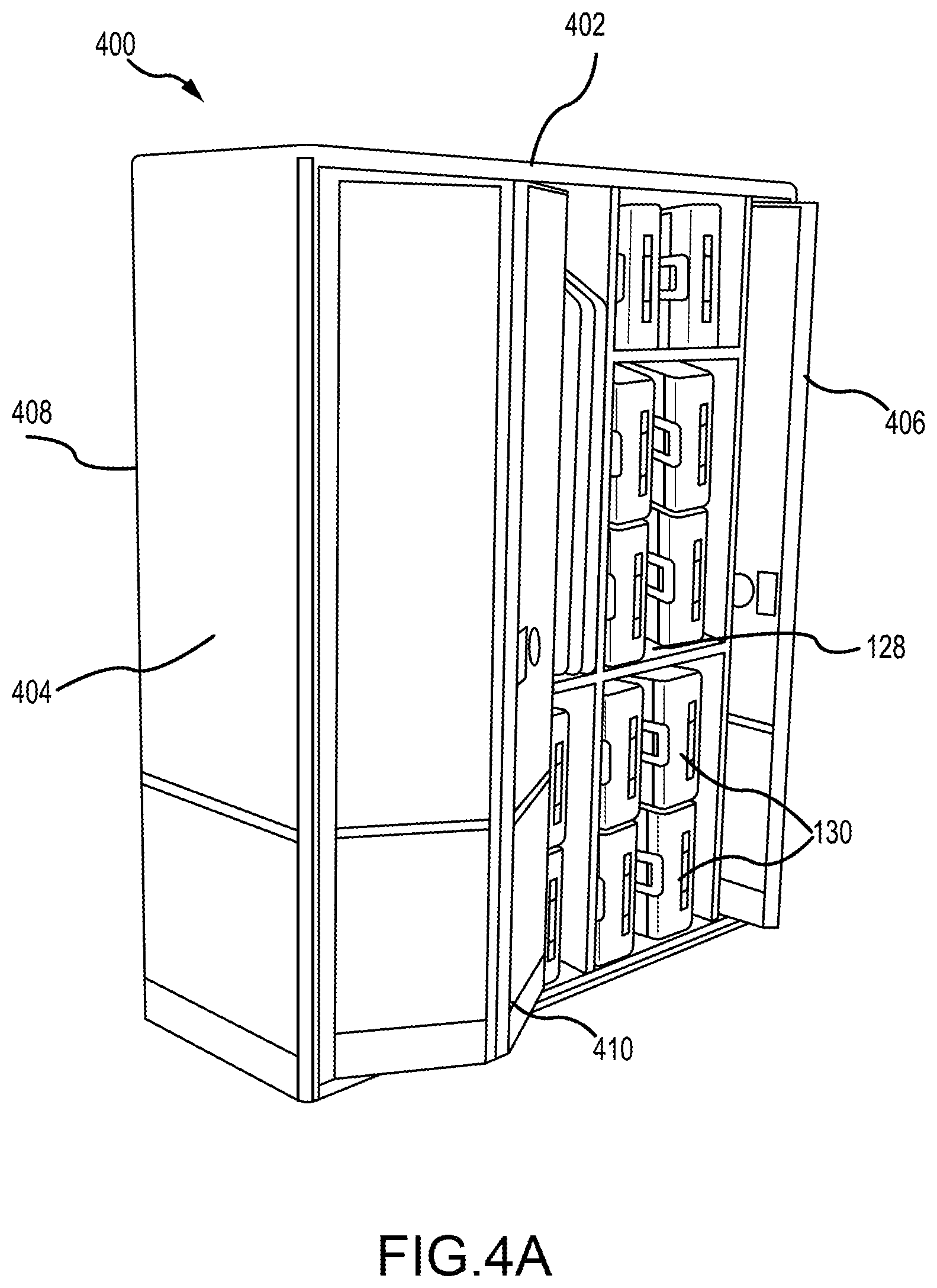 Patent US12342939 Figure 9 – Convertible closet with articulating top shelf