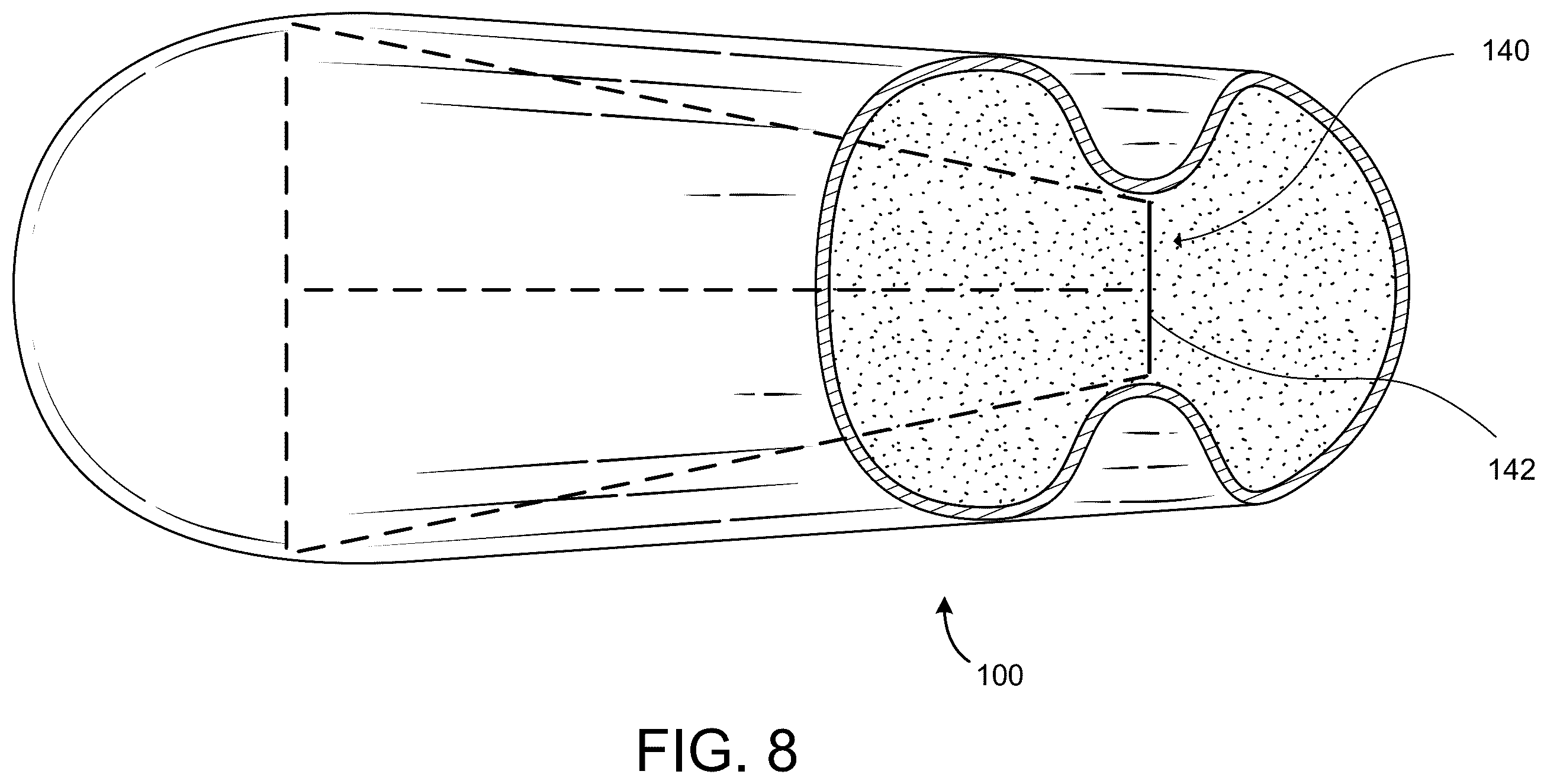 Patent US12342940 Figure 7 – Contoured surface support cushion