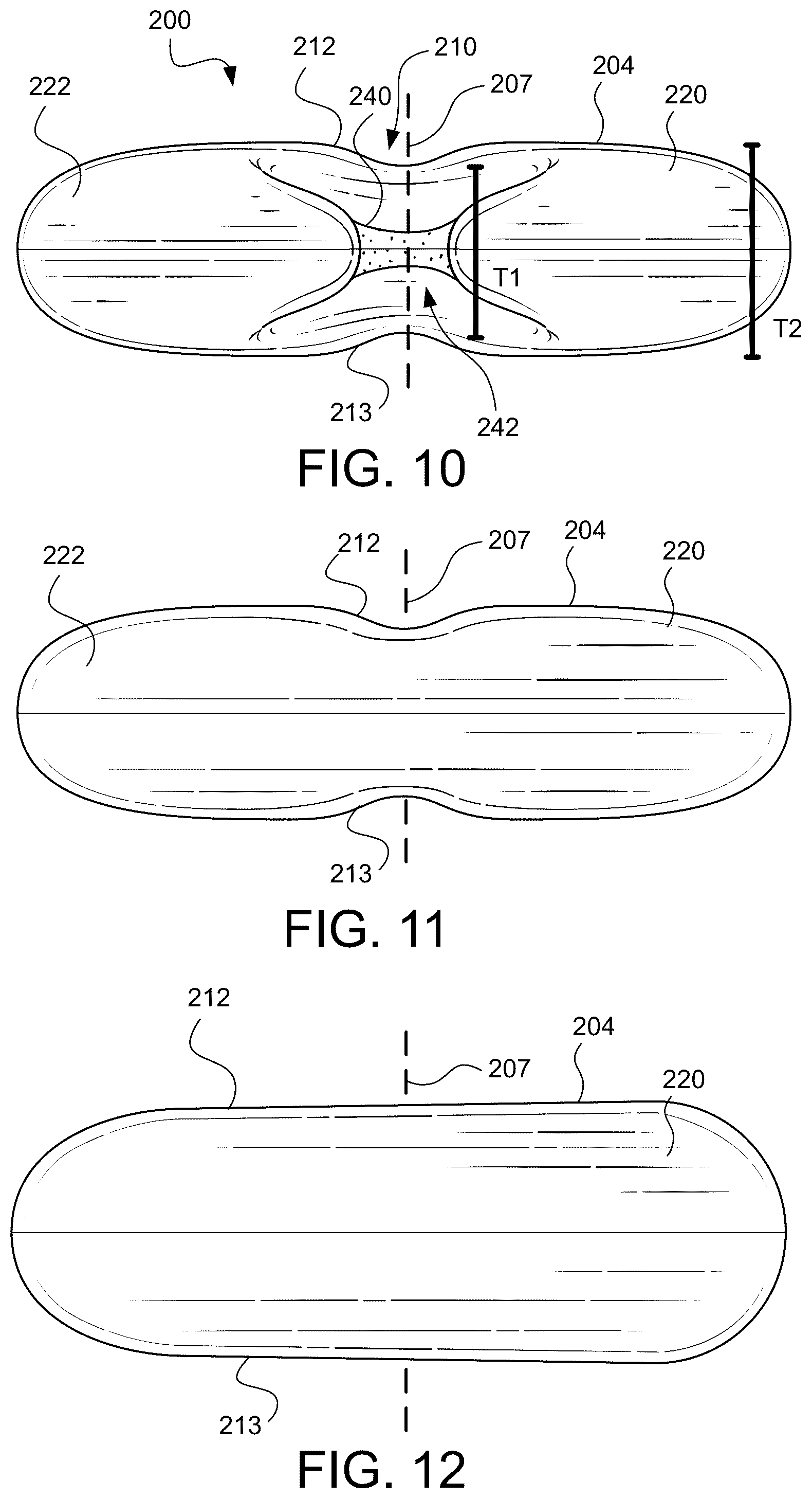 Patent US12342940 Figure 9 – Contoured surface support cushion
