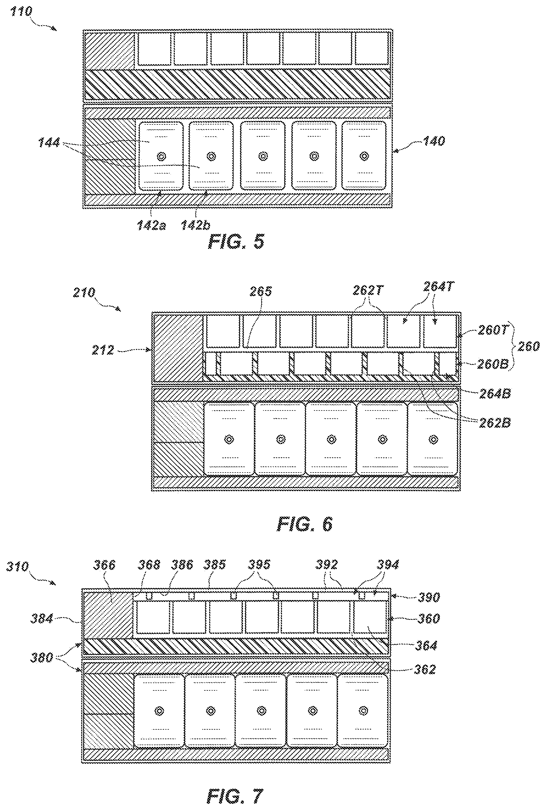 Patent US12342941 Figure 3 – Composite mattresses with air chambers