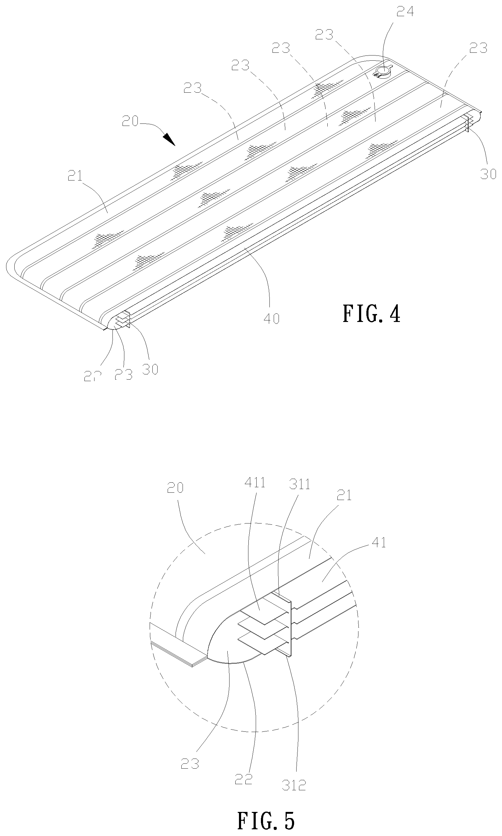 Patent US12342942 Figure 3 – Inflatable cushion structure