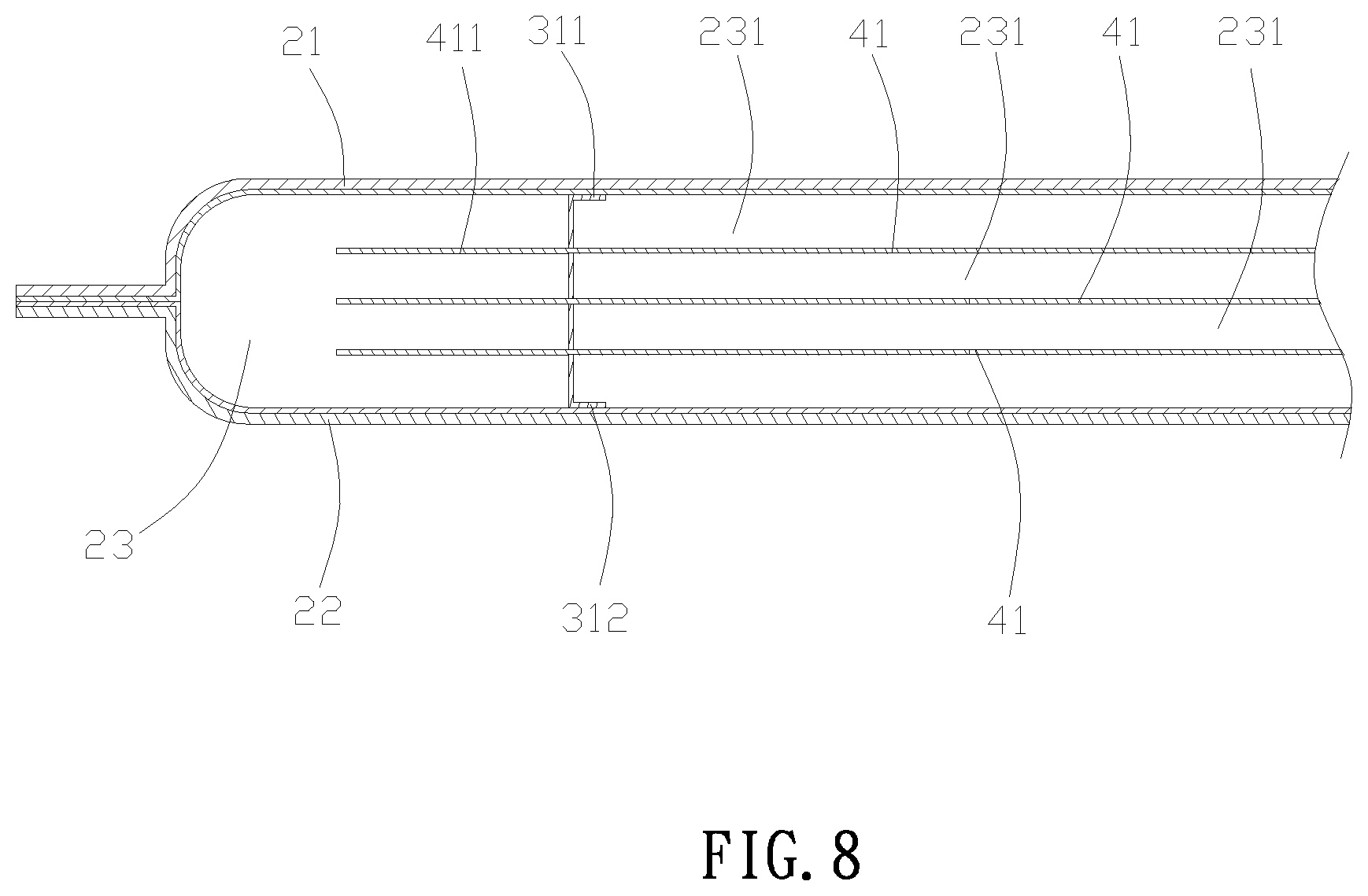 Patent US12342942 Figure 5 – Inflatable cushion structure