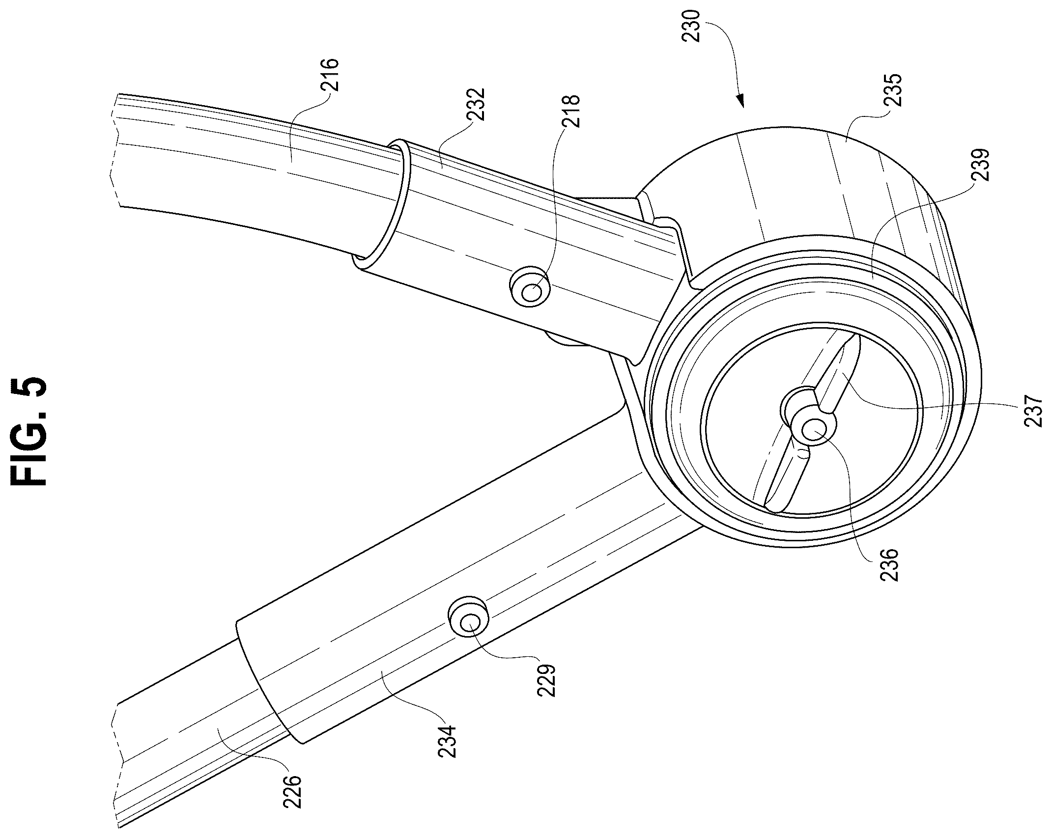 Patent US12342943 Figure 4 – Portable rebounding device with adjustable and collapsible features