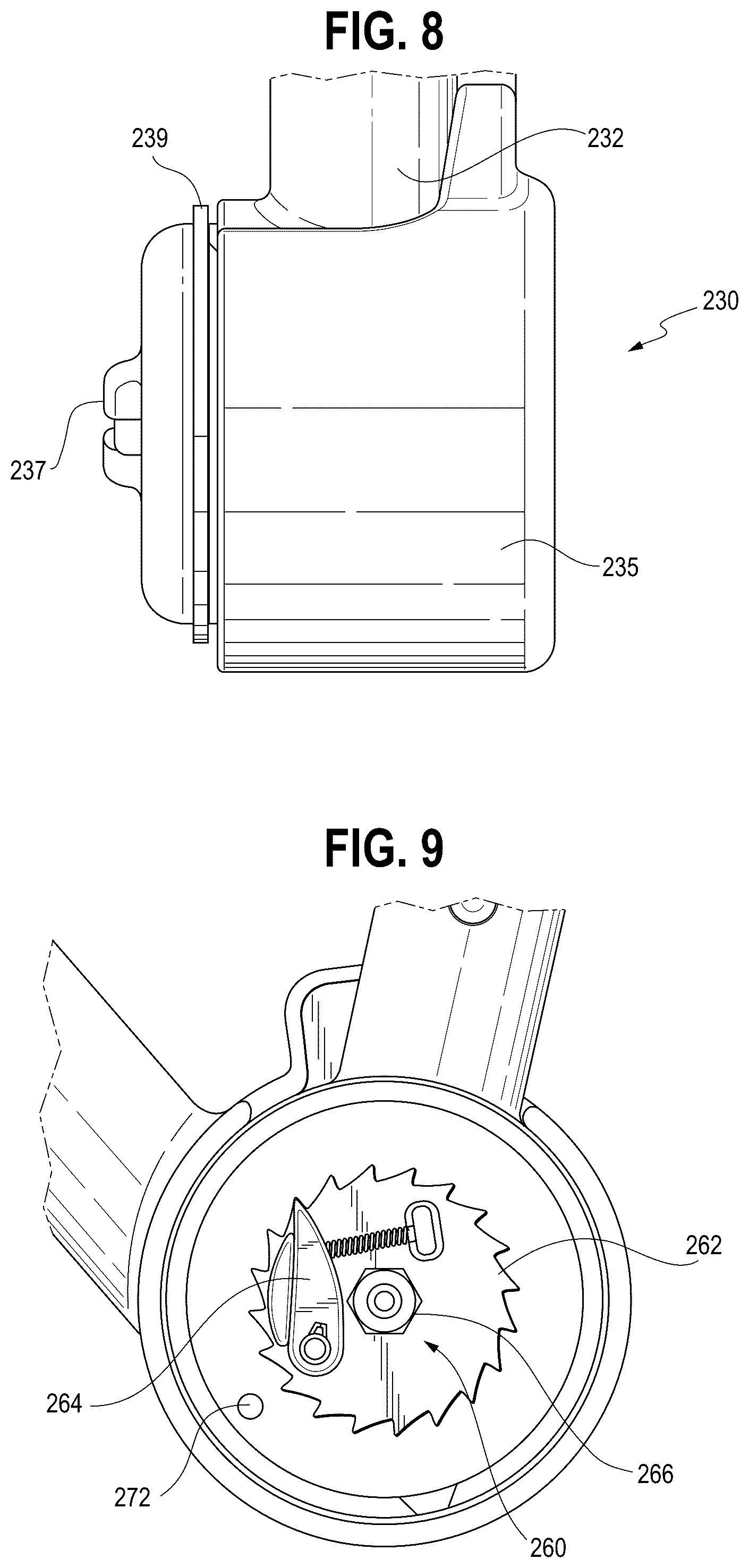 Patent US12342943 Figure 6 – Portable rebounding device with adjustable and collapsible features