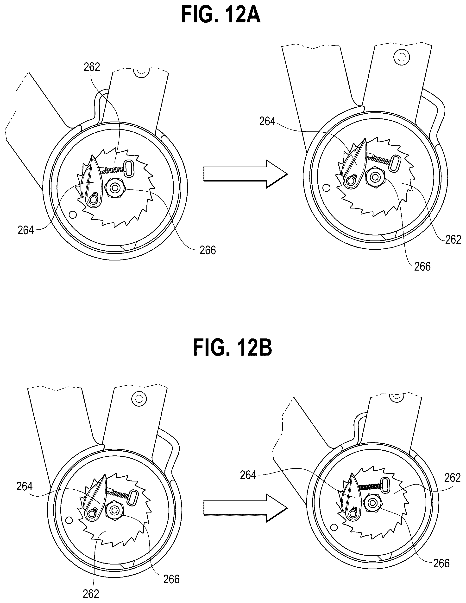 Patent US12342943 Figure 8 – Portable rebounding device with adjustable and collapsible features